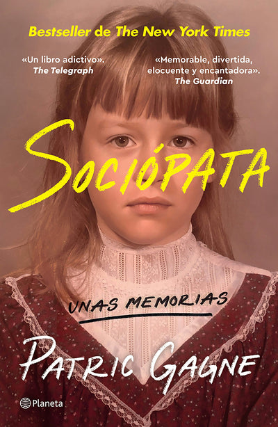 Cover image for Sociópata: Unas memorias / Sociopath: A memoir, isbn: 9786073926713