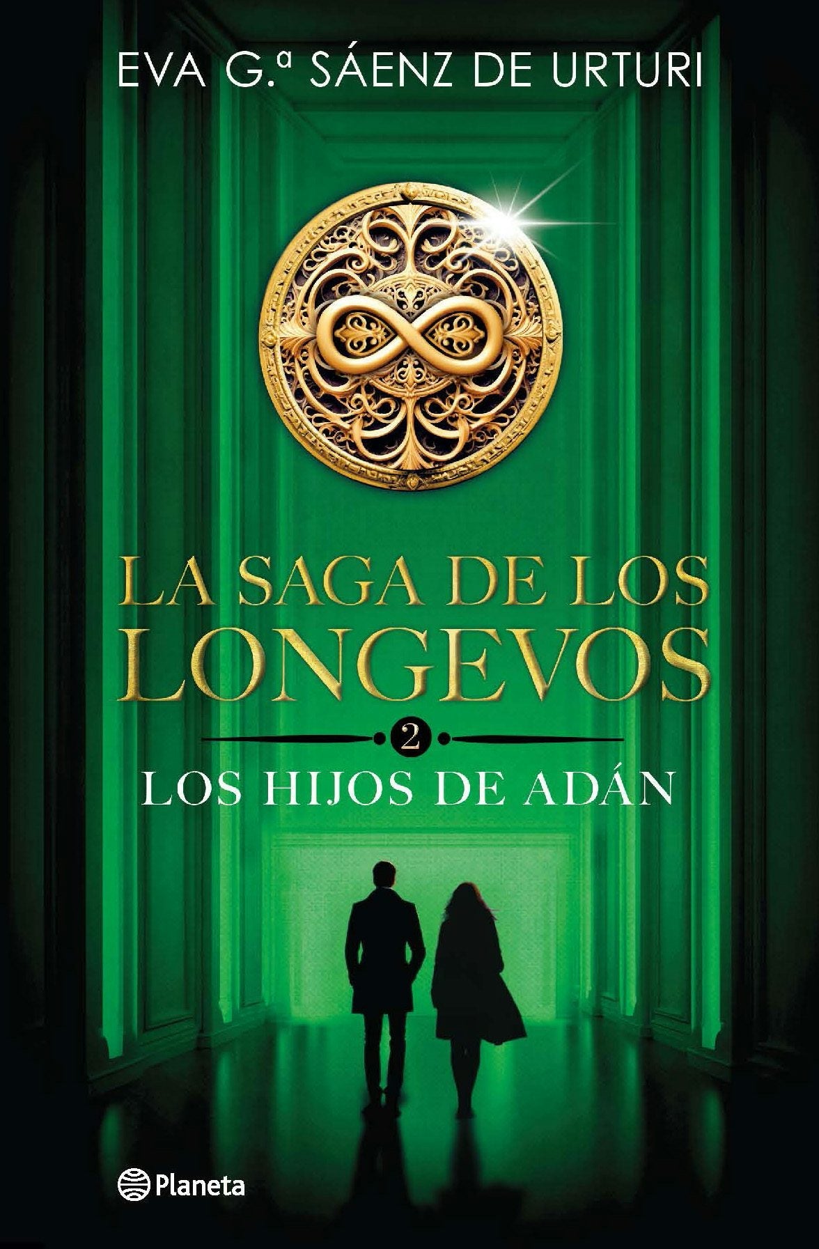 Book cover image for La saga de los longevos 2: Los Hijos de Adán (Novela) / The Saga of the Long-Lived 2: The Sons of Adam ISBN: 9786073929127