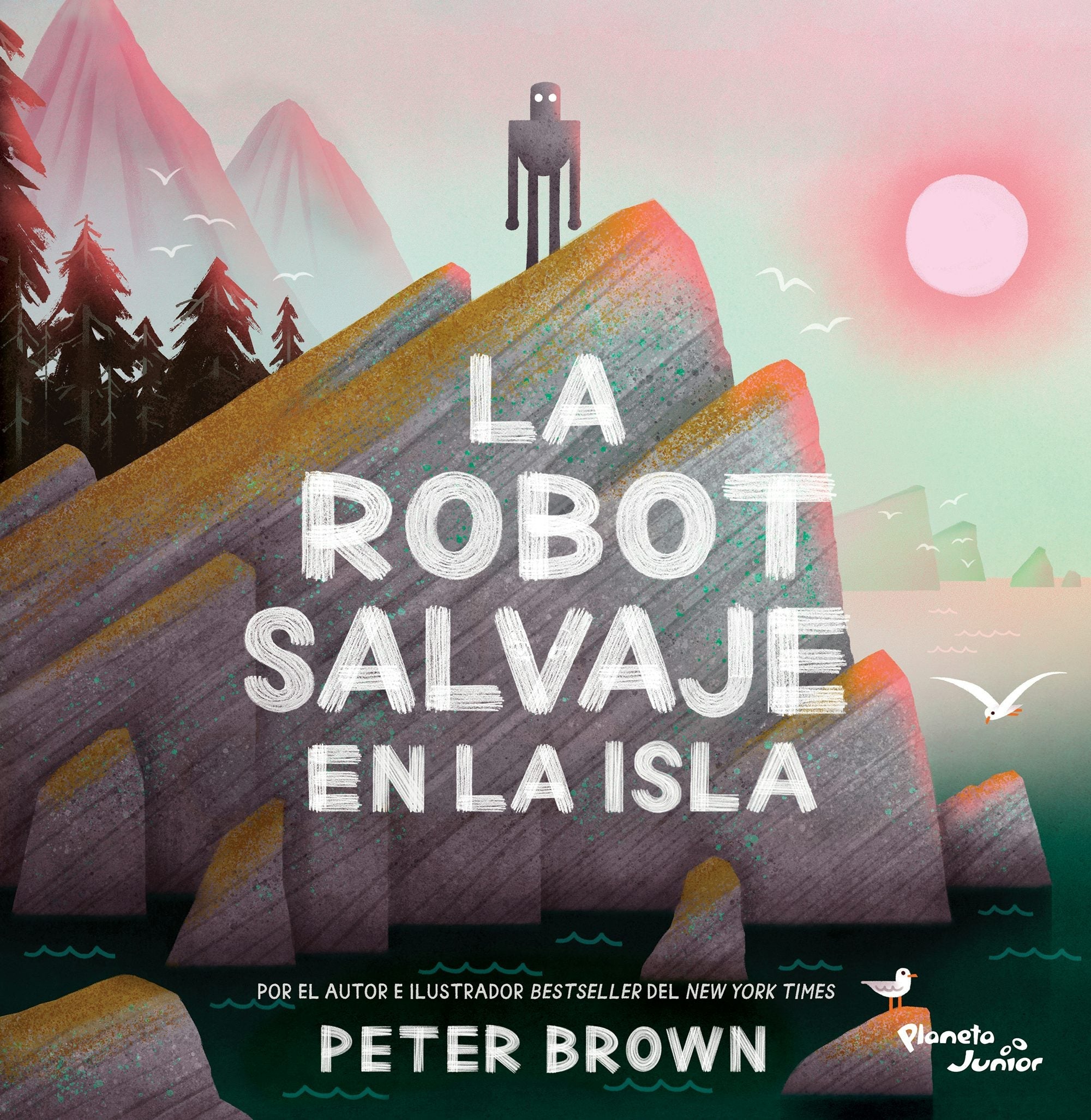 Cover image for La robot salvaje en la isla / The Wild Robot on the Island, isbn: 9786073940672