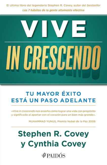 Book cover image for Vive in crescendo ISBN: 9786075694375