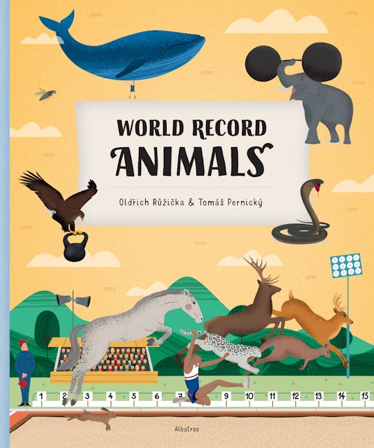 Book cover image for World Record Animals ISBN: 9788000059310
