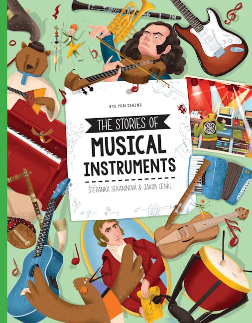 Book cover image for The Stories of Musical Instruments ISBN: 9788000059327