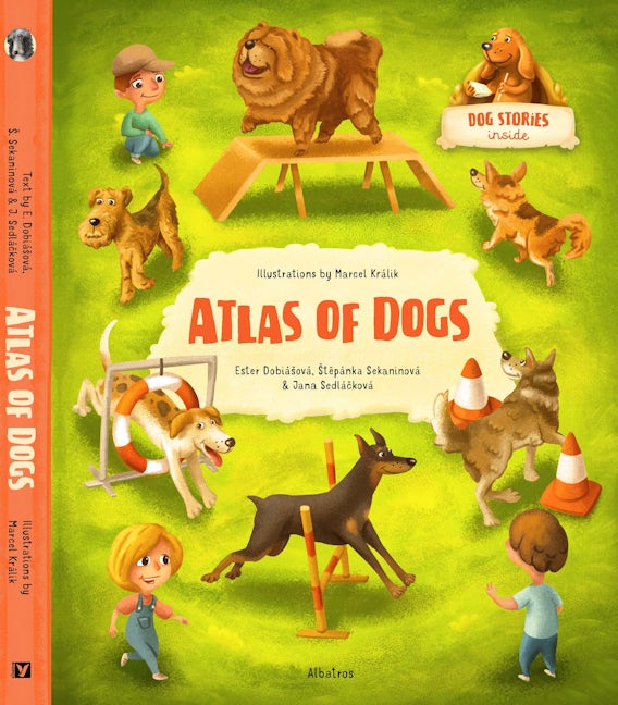 Book cover image for Atlas of Dogs ISBN: 9788000059358