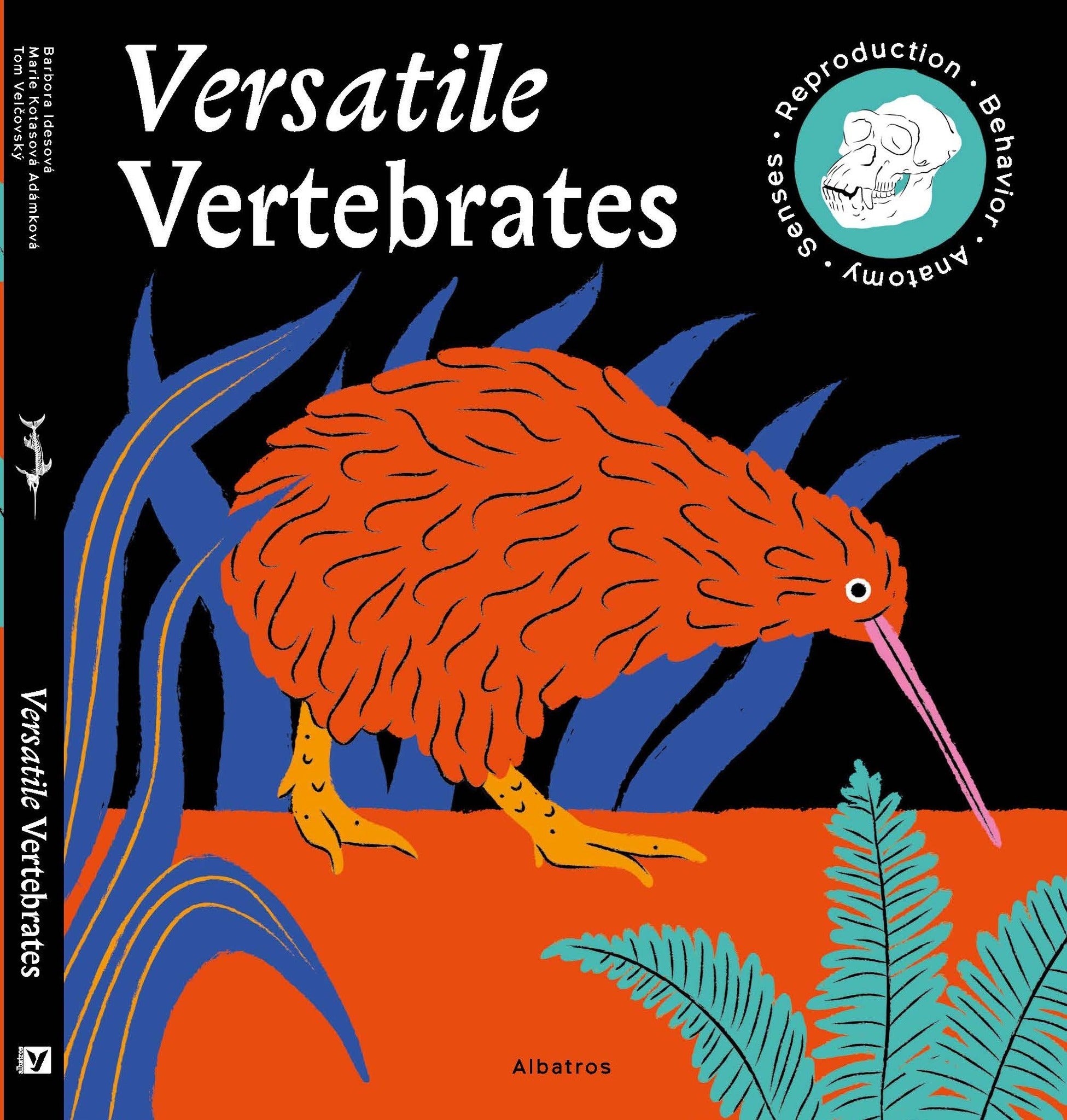 Cover image for Versatile Vertebrates ISBN 9788000067995