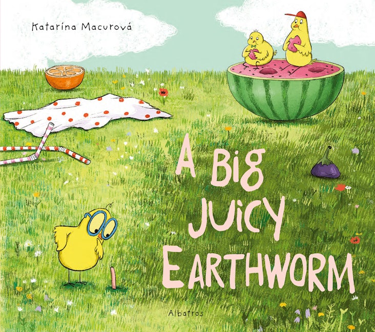 Book cover image for A Big Juicy Earthworm ISBN: 9788000070841