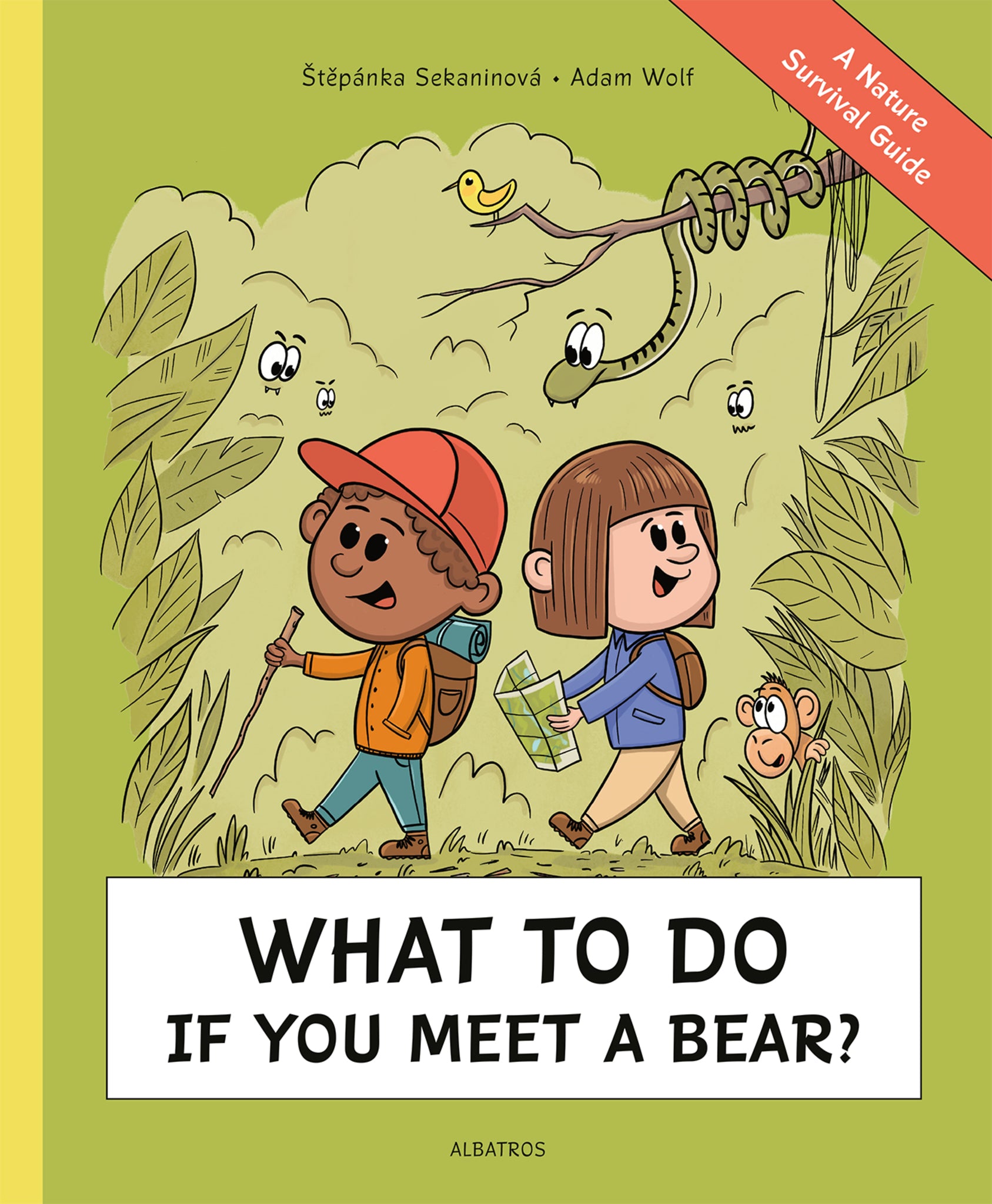 Cover image for What To Do If You Meet a Bear? ISBN 9788000072913