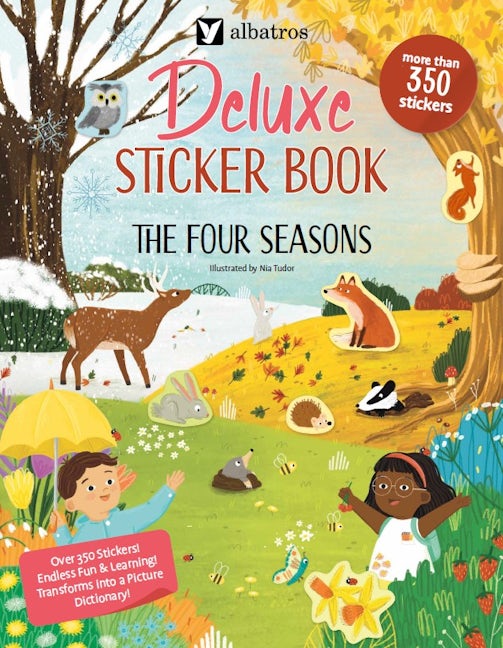 Book cover image for Deluxe Sticker Book: The Four Seasons ISBN: 9788000074689