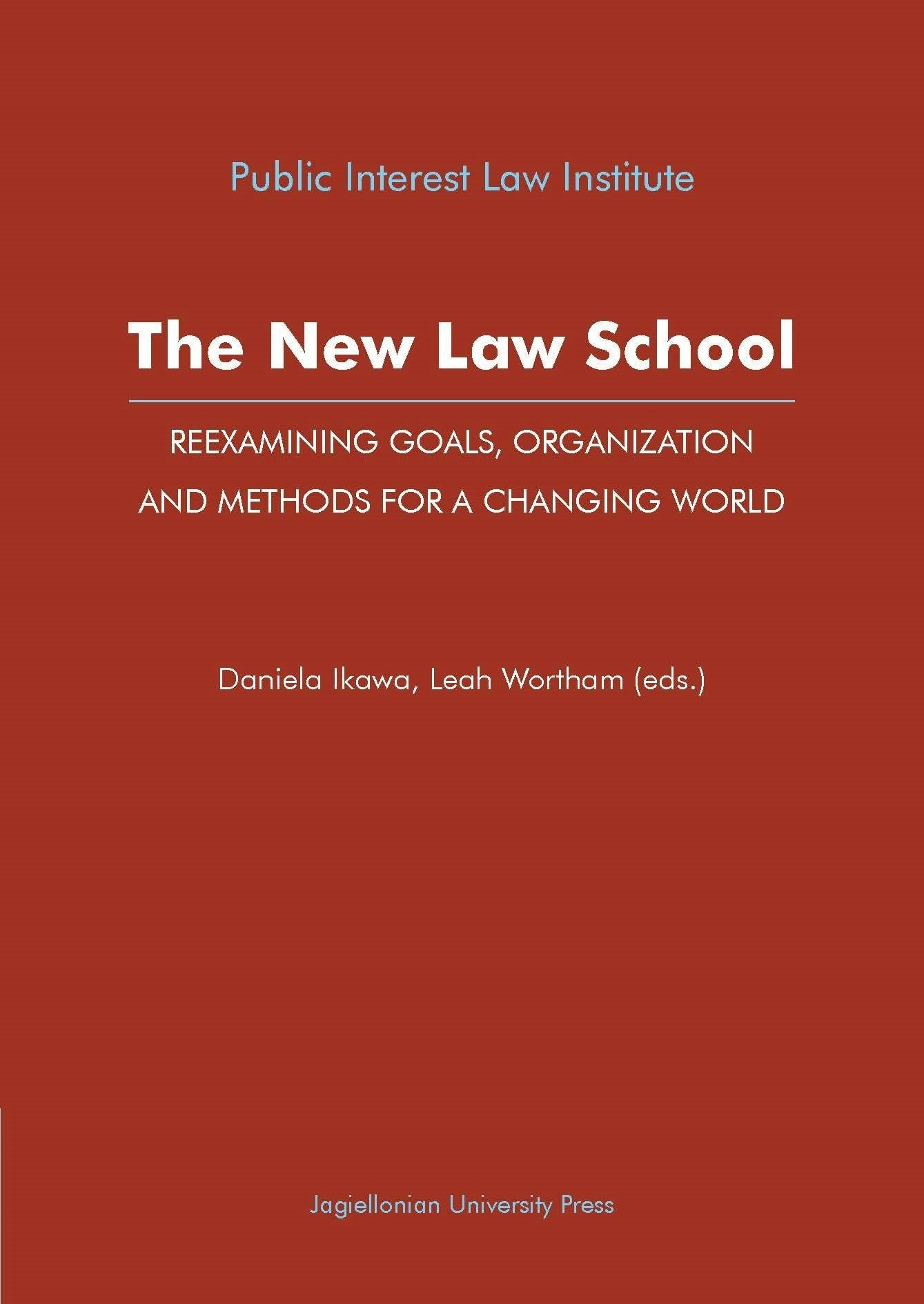 Book cover image for The New Law School ISBN: 9788323328636