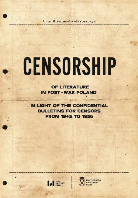 Book cover image for Censorship of Literature in Post-War Poland ISBN: 9788323351917