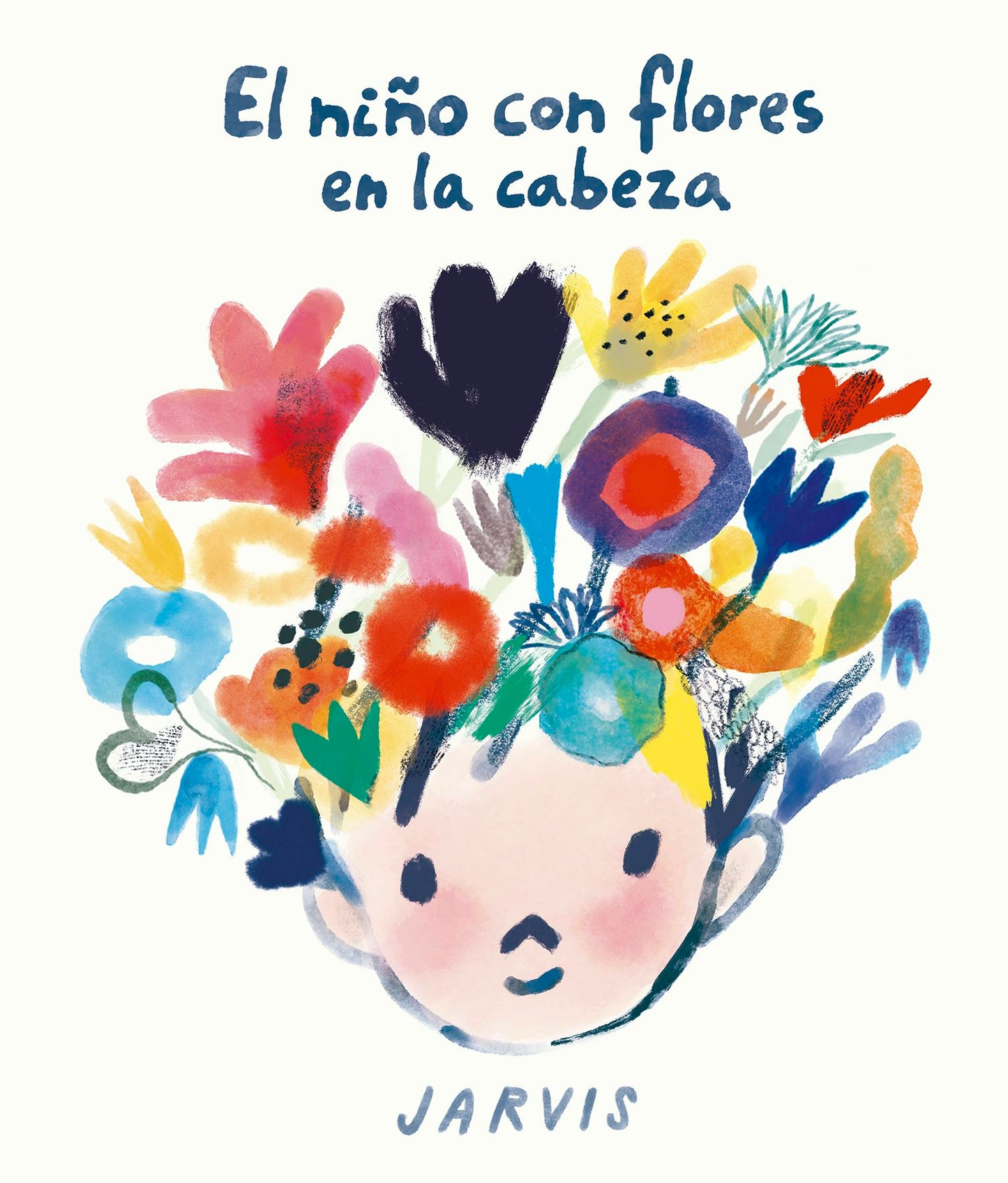 Book cover image for El niño con flores en la cabeza ISBN: 9788410406100
