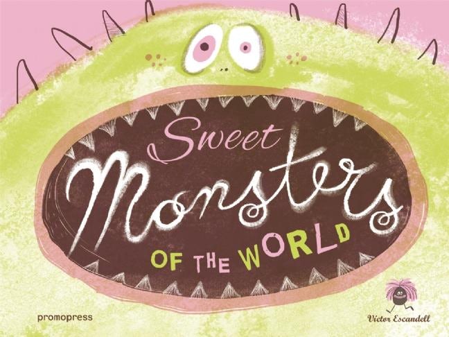 Book cover image for Sweet Monsters of the World ISBN: 9788415967750