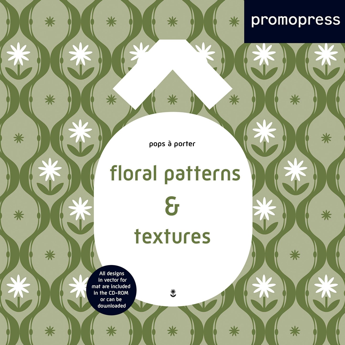Book cover image for Floral Patterns & Textures. ISBN: 9788416851164