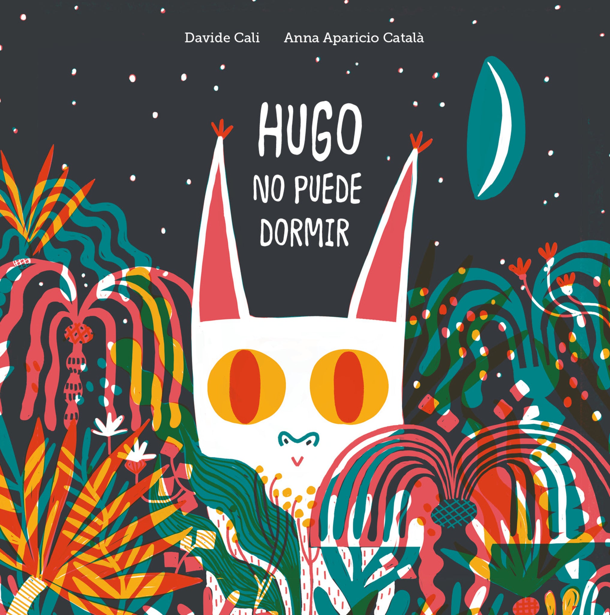 Cover image for Hugo no puede dormir ISBN 9788418133053