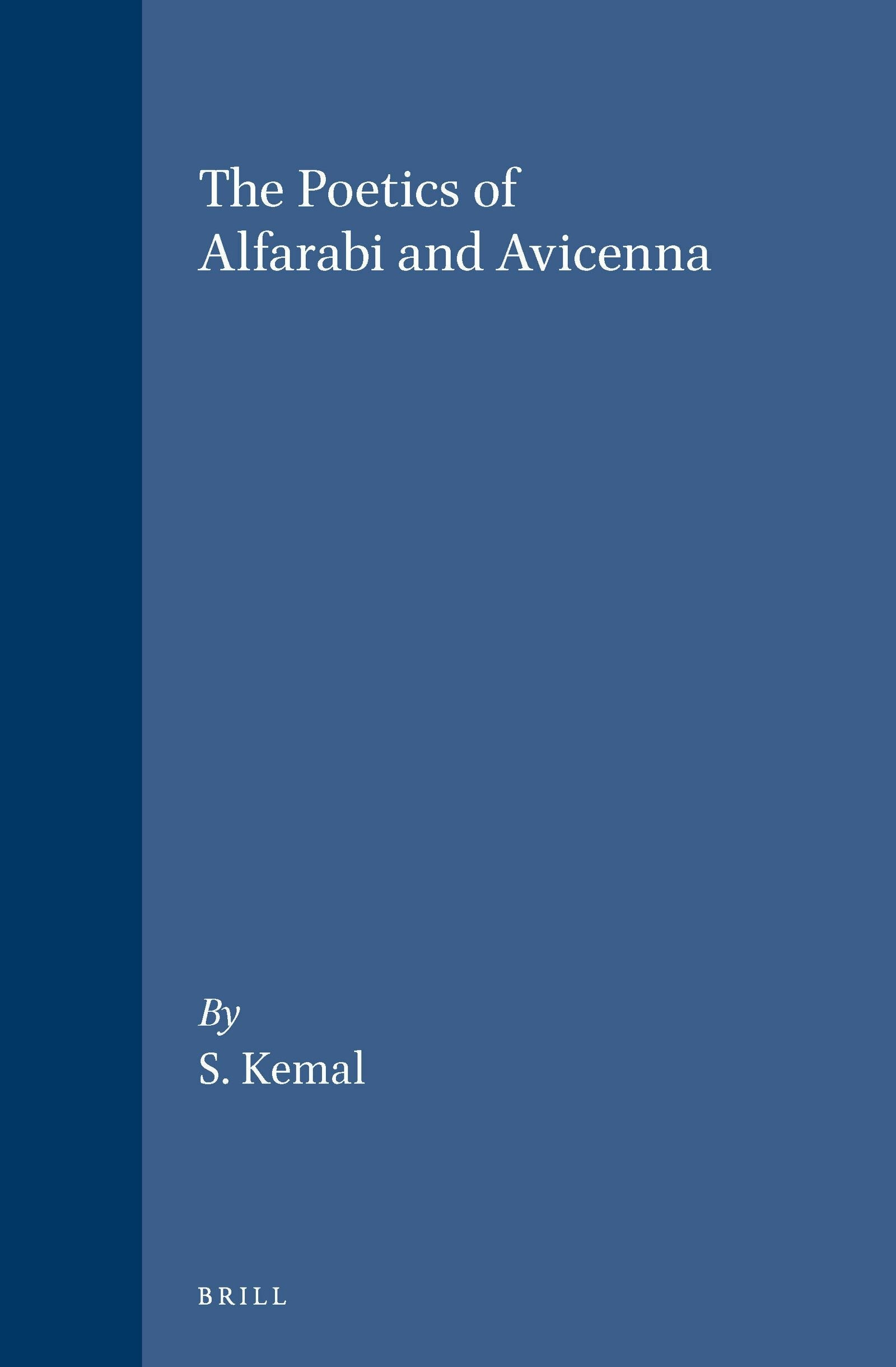 Book cover image for The Poetics of Alfarabi and Avicenna ISBN: 9789004093713
