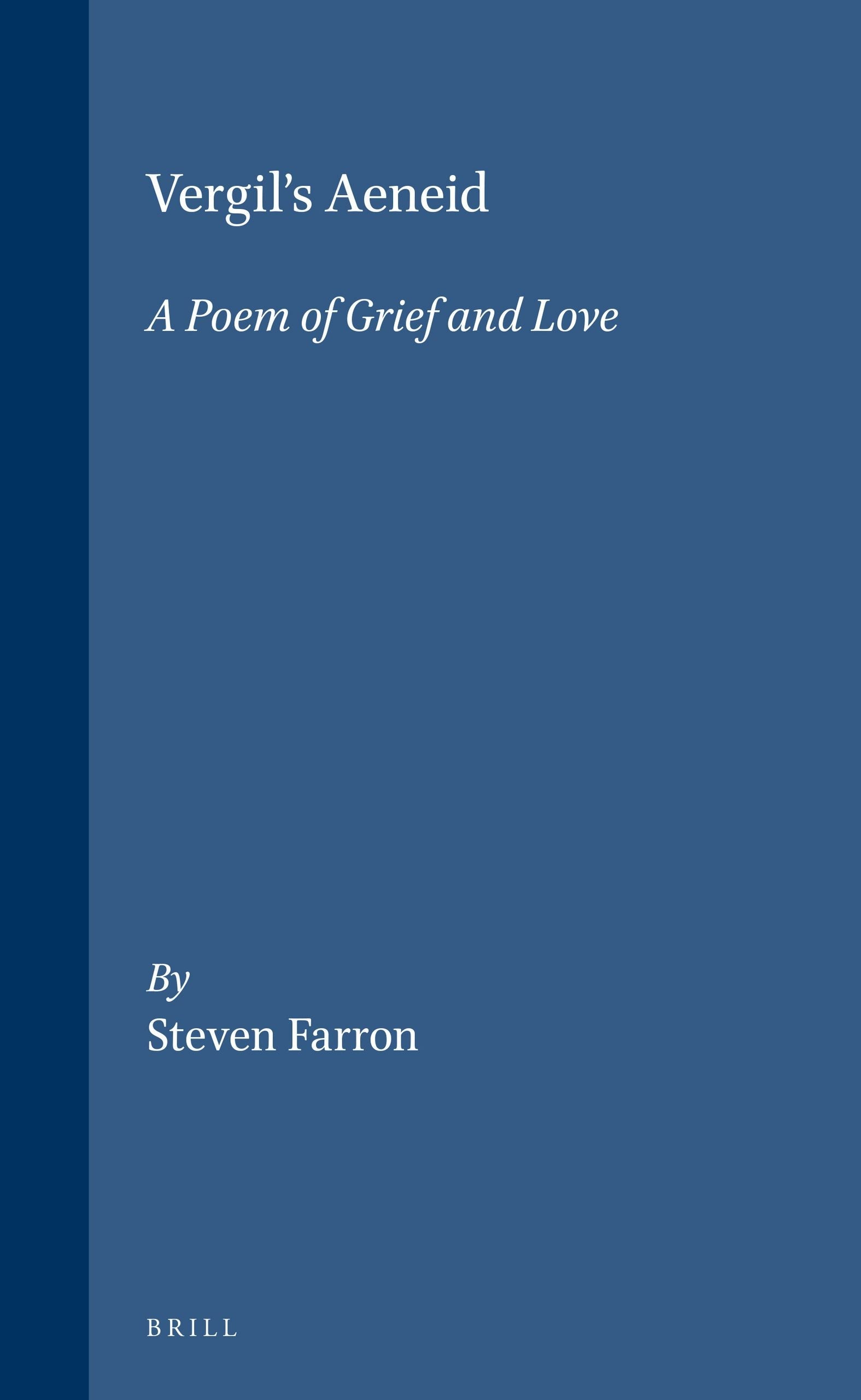 Book cover image for Vergil's Aeneid ISBN: 9789004096615