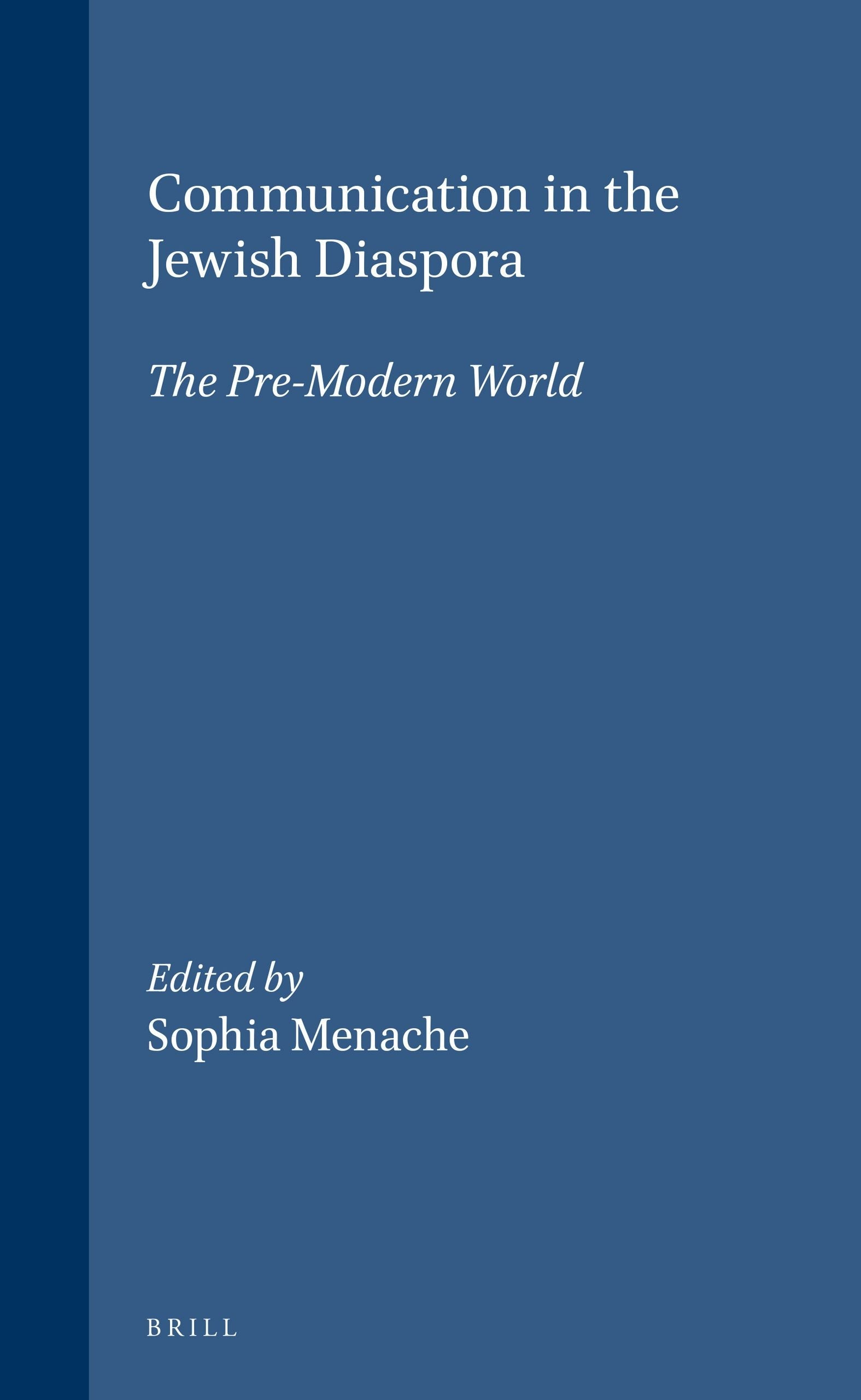 Book cover image for Communication in the Jewish Diaspora ISBN: 9789004101890