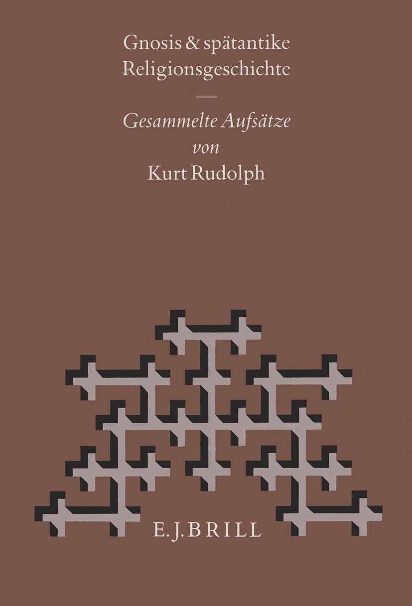Book cover image for Gnosis und Spätantike Religionsgeschichte ISBN: 9789004106253