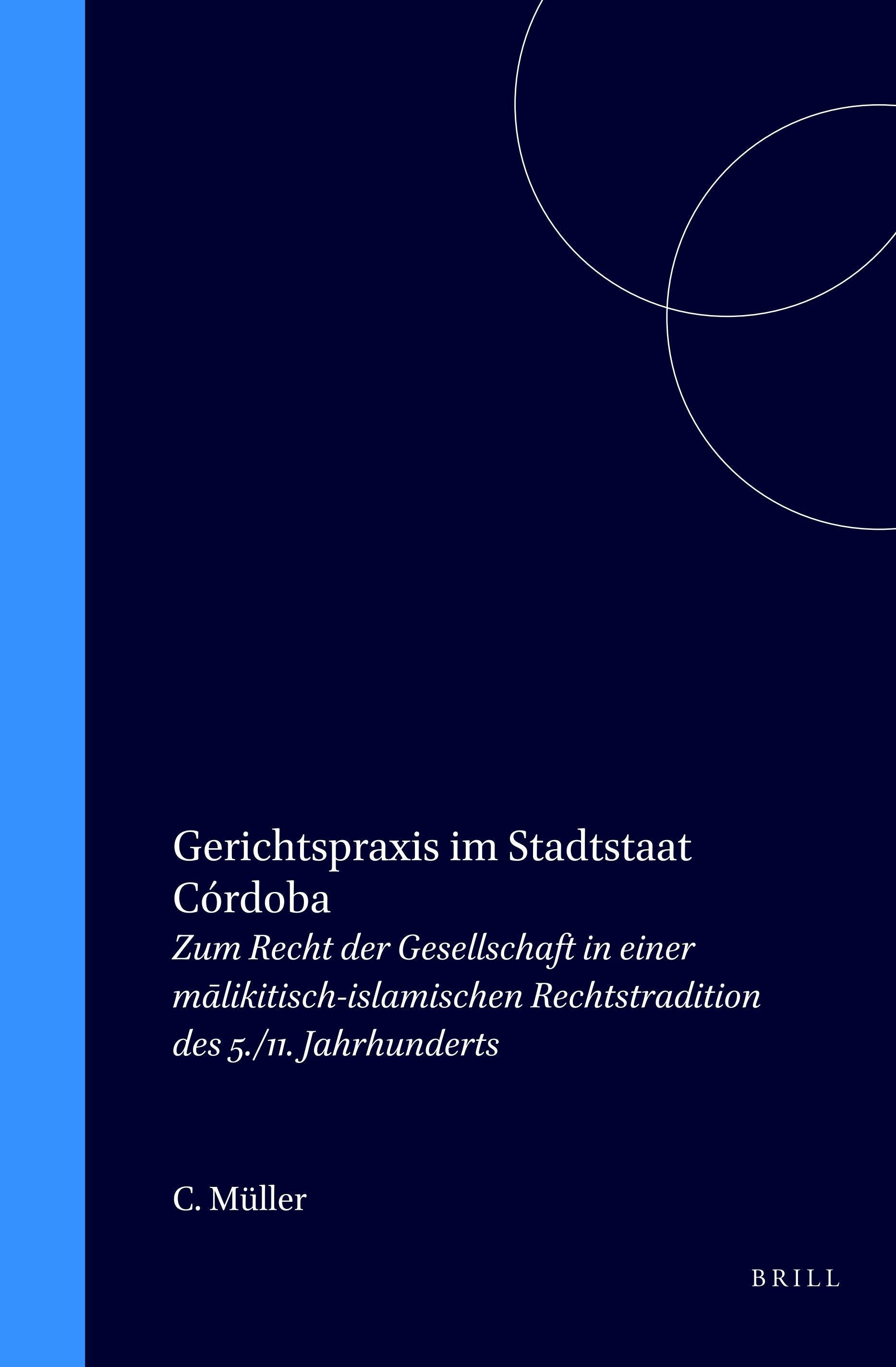 Book cover image for Gerichtspraxis im Stadtstaat Córdoba ISBN: 9789004113541