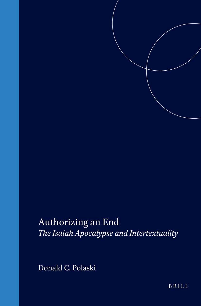 Book cover image for Authorizing an End ISBN: 9789004116078