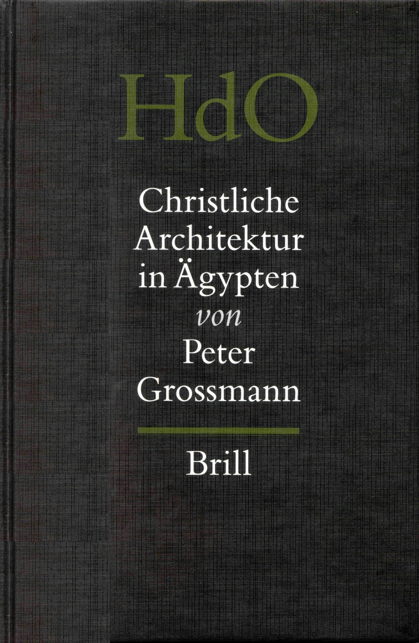 Book cover image for Christliche Architektur in Ägypten ISBN: 9789004121287
