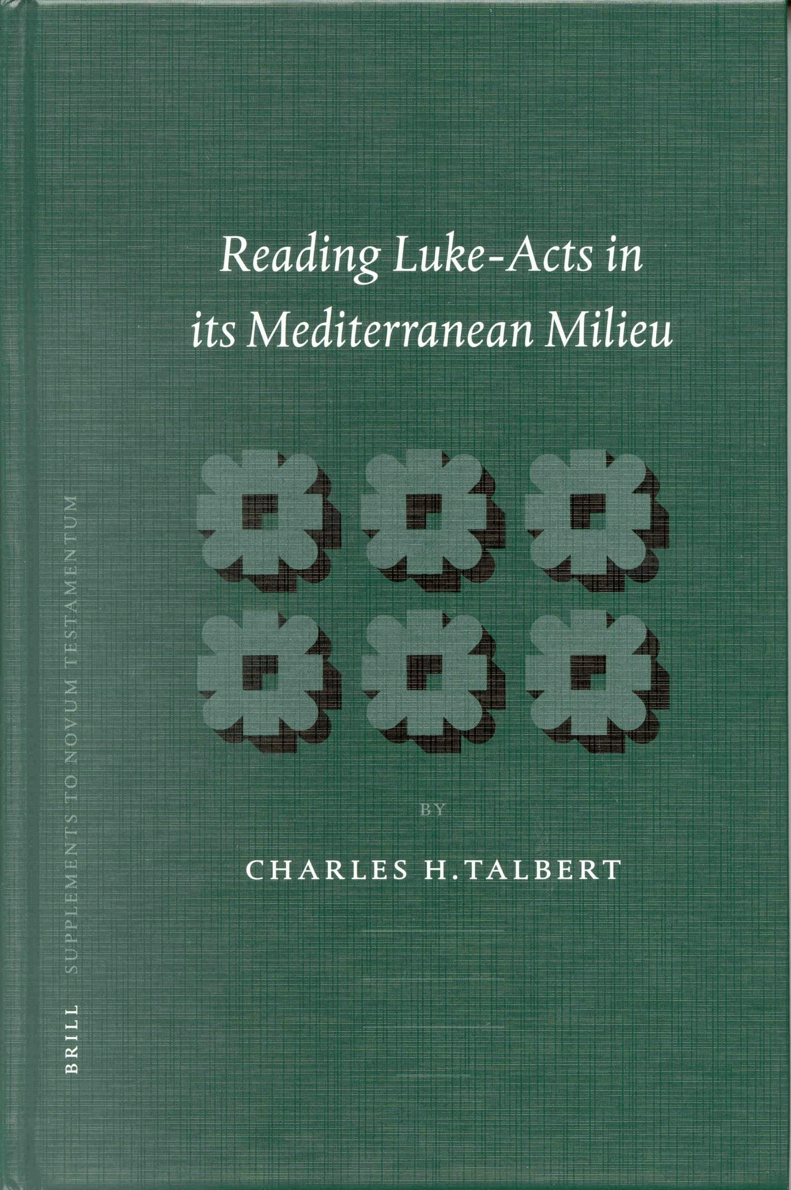 Book cover image for Reading Luke-Acts in its Mediterranean Milieu ISBN: 9789004129641