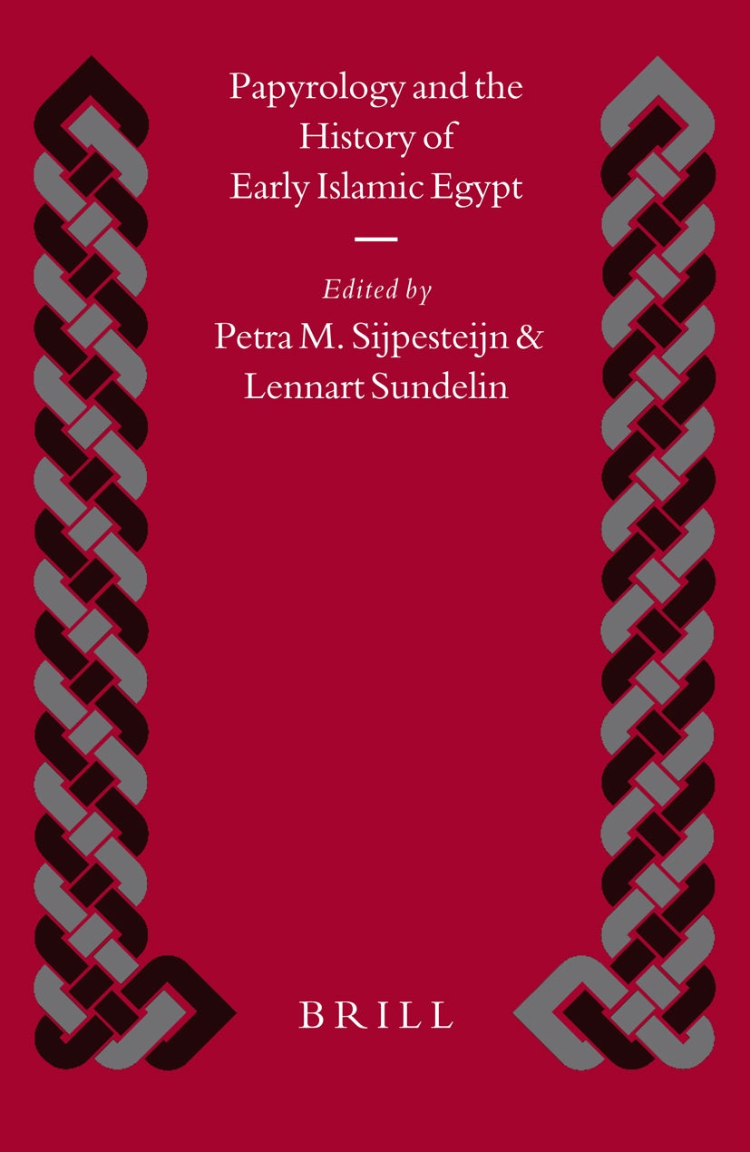 Book cover image for Papyrology and the History of Early Islamic Egypt ISBN: 9789004138865