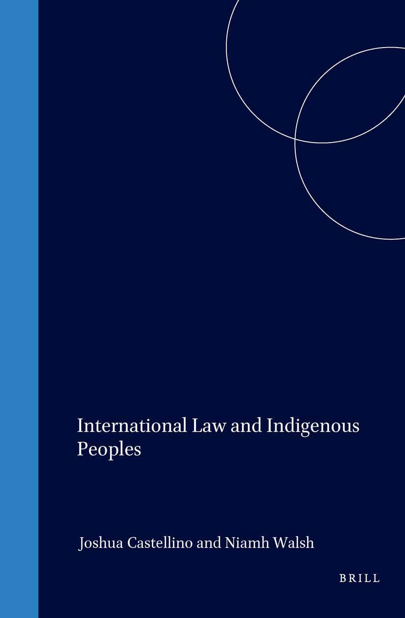 Book cover image for International Law and Indigenous Peoples ISBN: 9789004143364