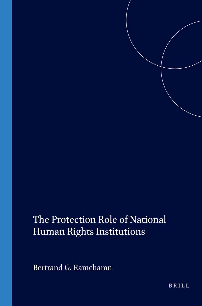Book cover image for The Protection Role of National Human Rights Institutions ISBN: 9789004145269