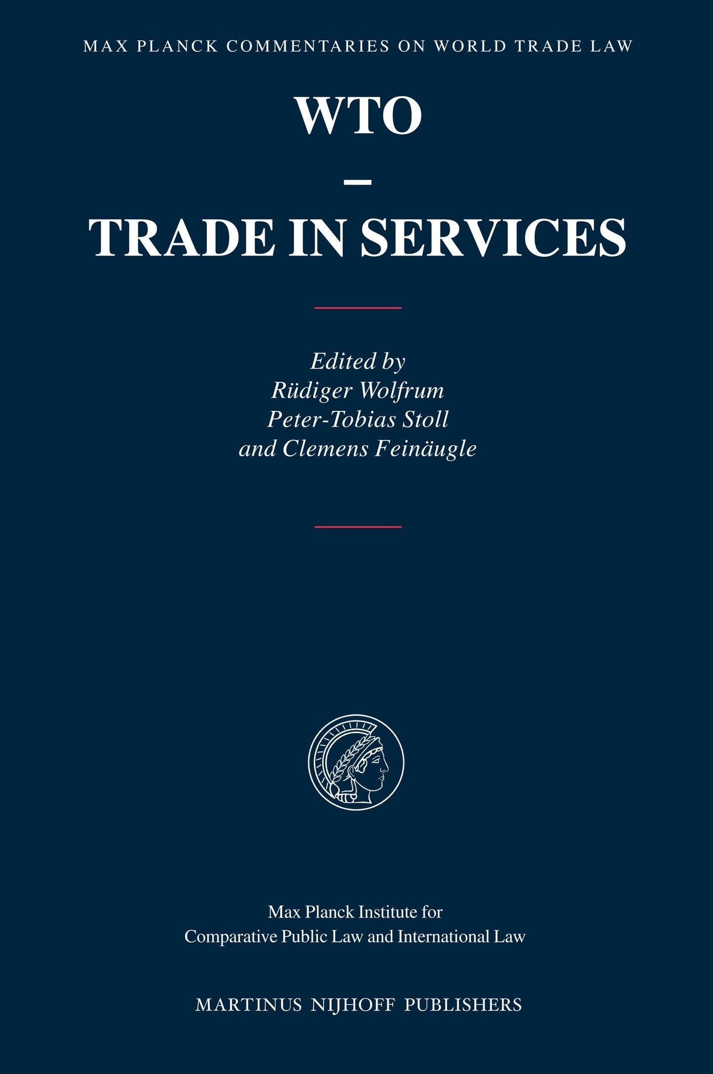 Book cover image for WTO - Trade in Services ISBN: 9789004145689