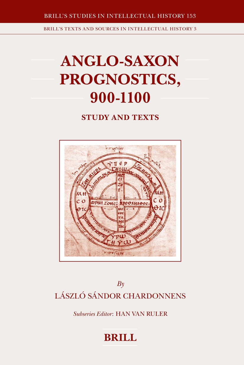 Book cover image for Anglo-Saxon Prognostics, 900-1100 ISBN: 9789004158290