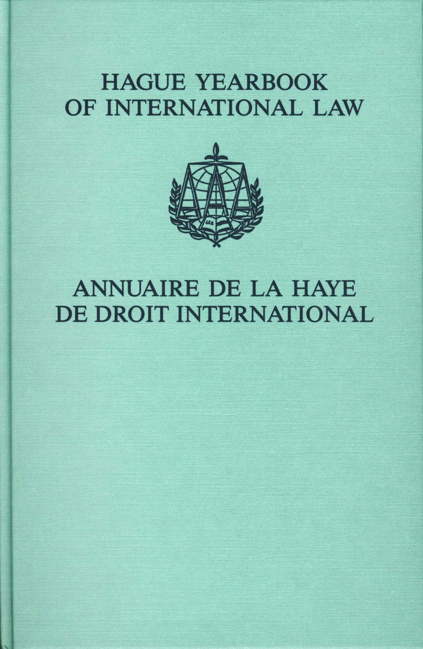 Book cover image for Hague Yearbook of International Law / Annuaire de La Haye de Droit International, Vol. 19 (2006) ISBN: 9789004162969