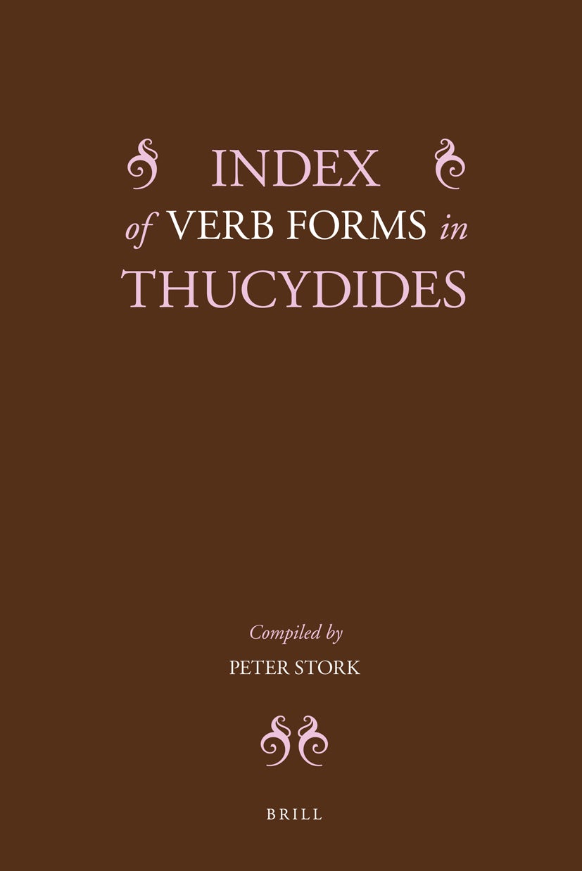 Book cover image for Index of Verb Forms in Thucydides ISBN: 9789004164390