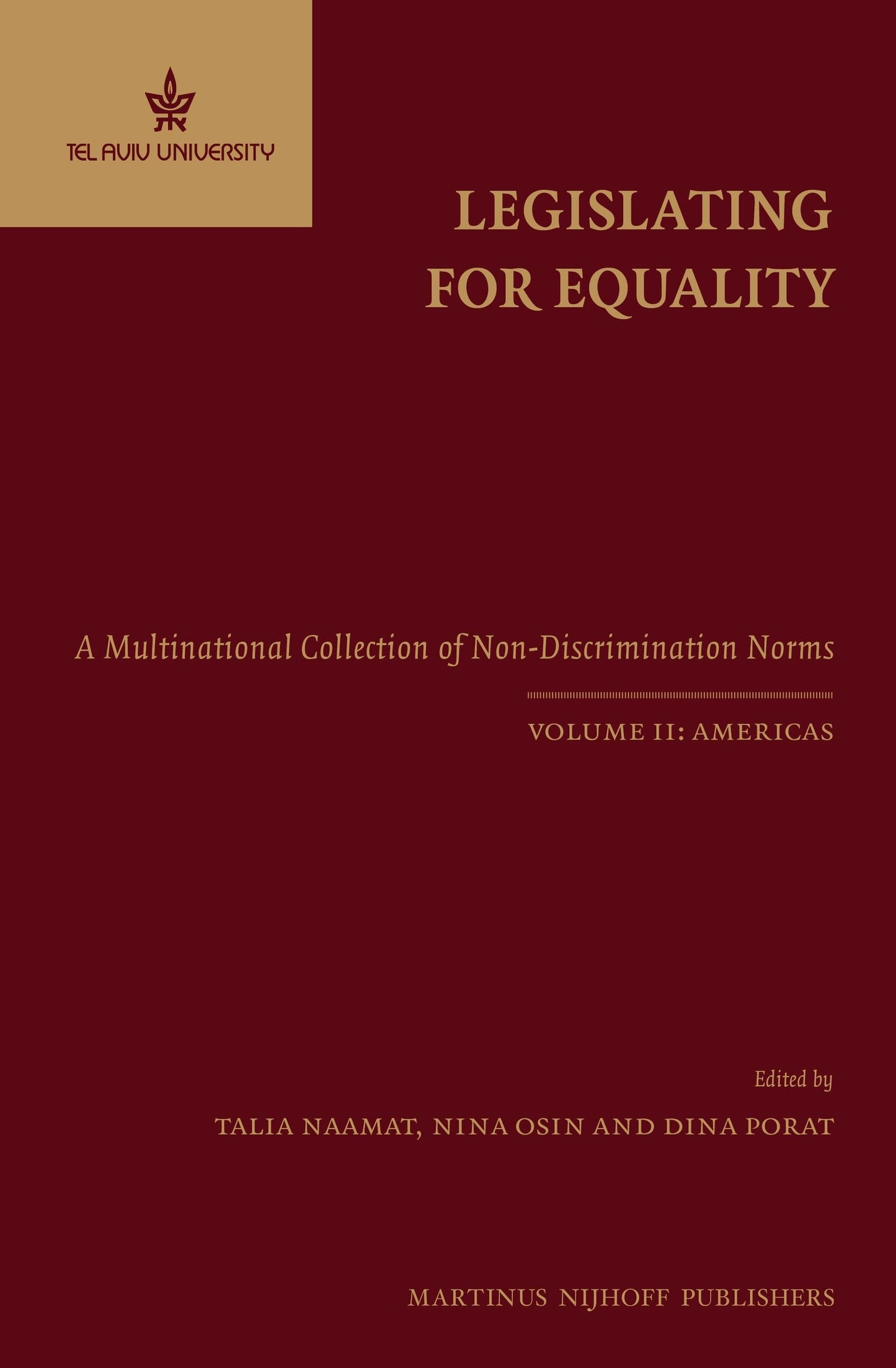 Cover image for Legislating for Equality, isbn: 9789004227538