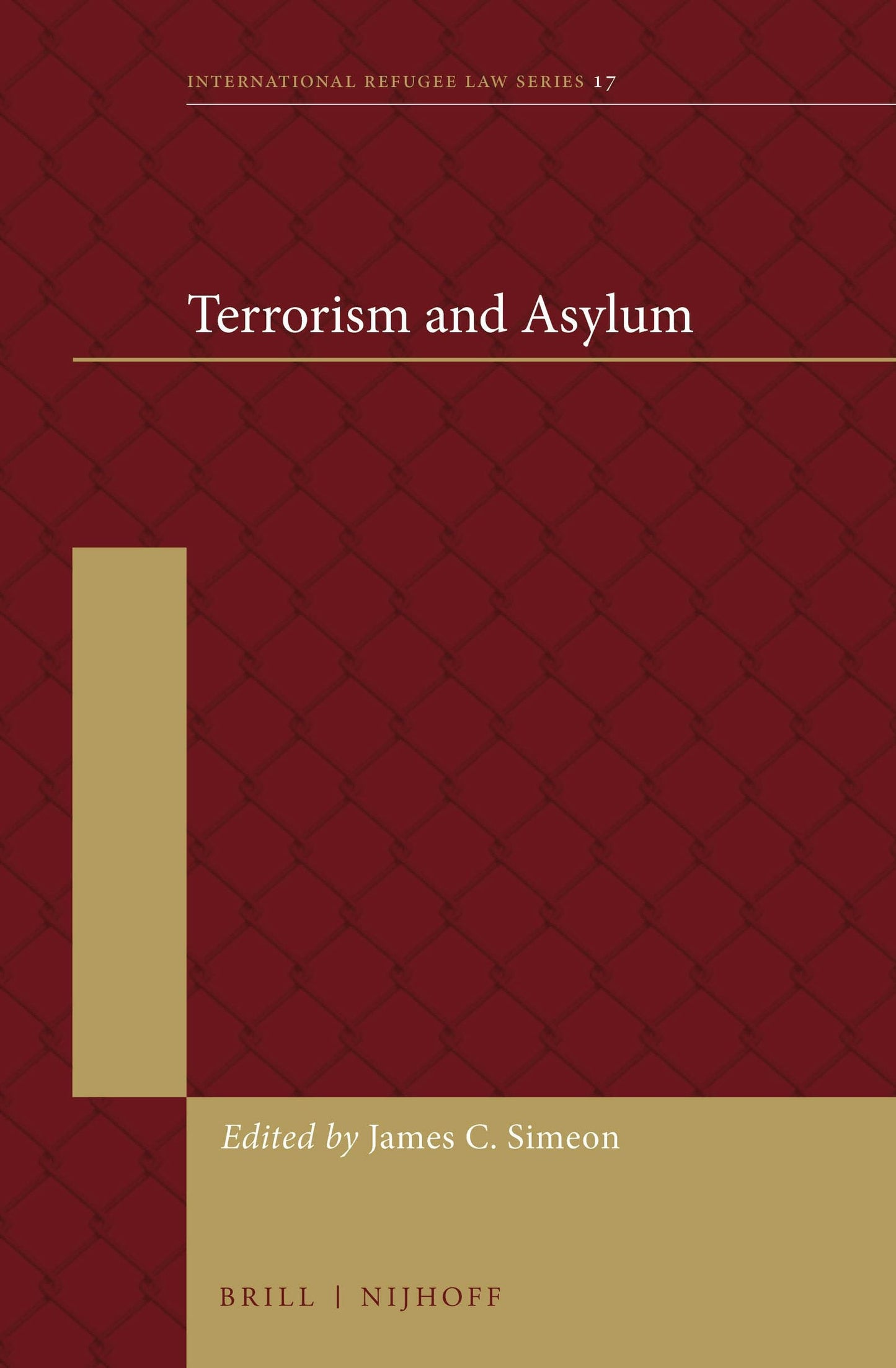 Book cover image for Terrorism and Asylum ISBN: 9789004273696