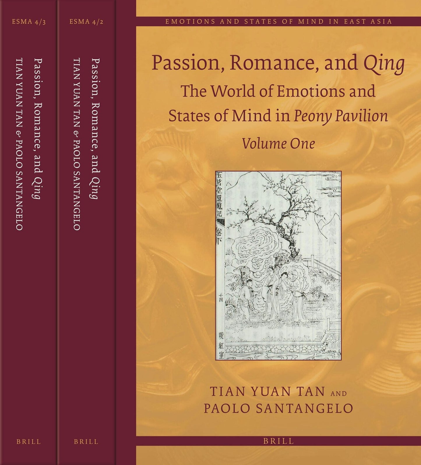 Book cover image for Passion, Romance, and Qing (3 vols.) ISBN: 9789004277670