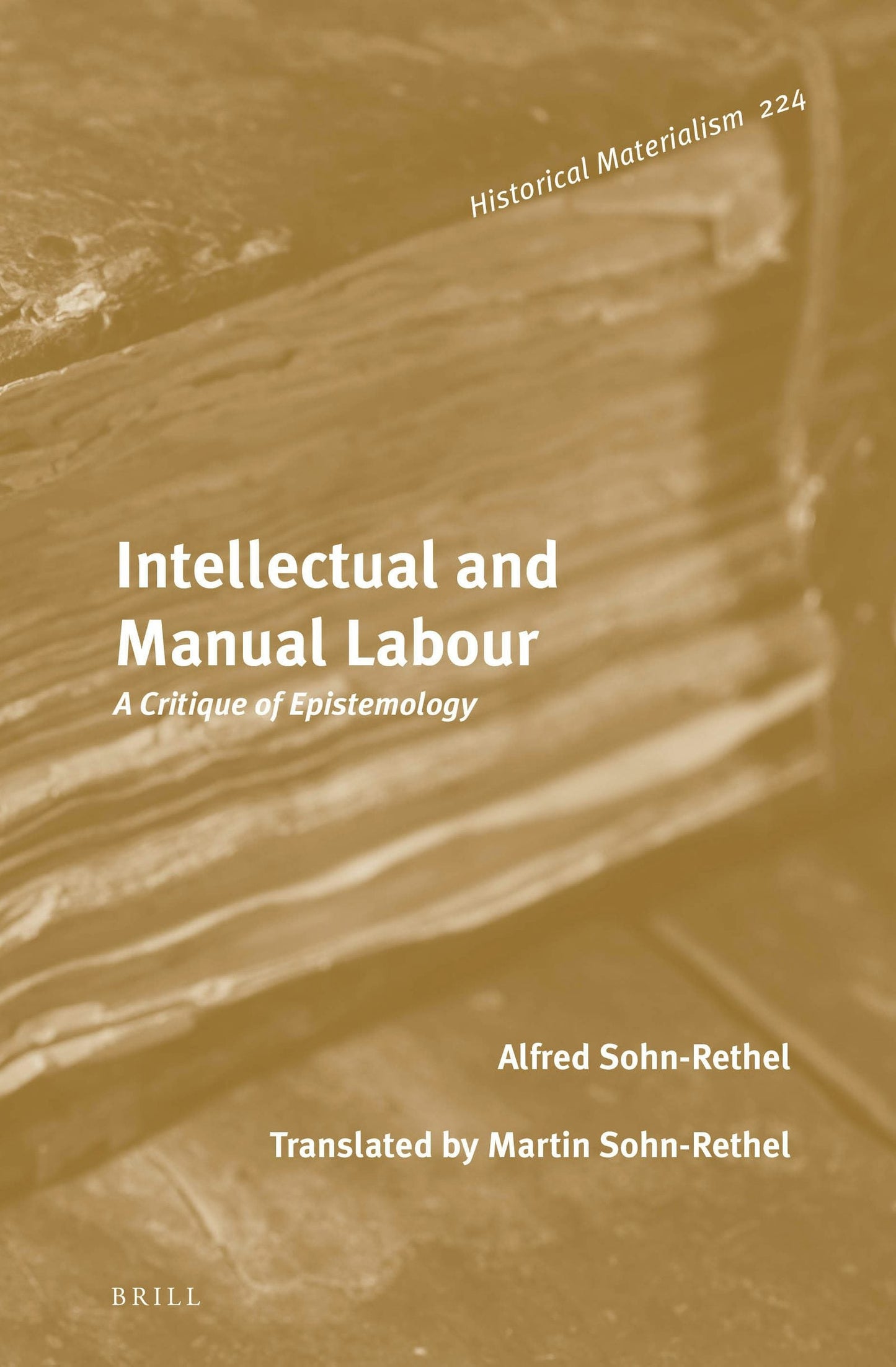 Book cover image for Intellectual and Manual Labour ISBN: 9789004279100