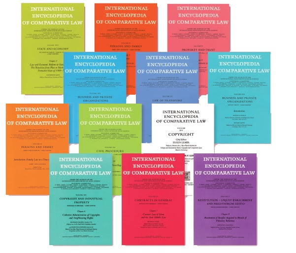 Book cover image for International Encyclopedia of Comparative Law, Instalment 42 ISBN: 9789004280922