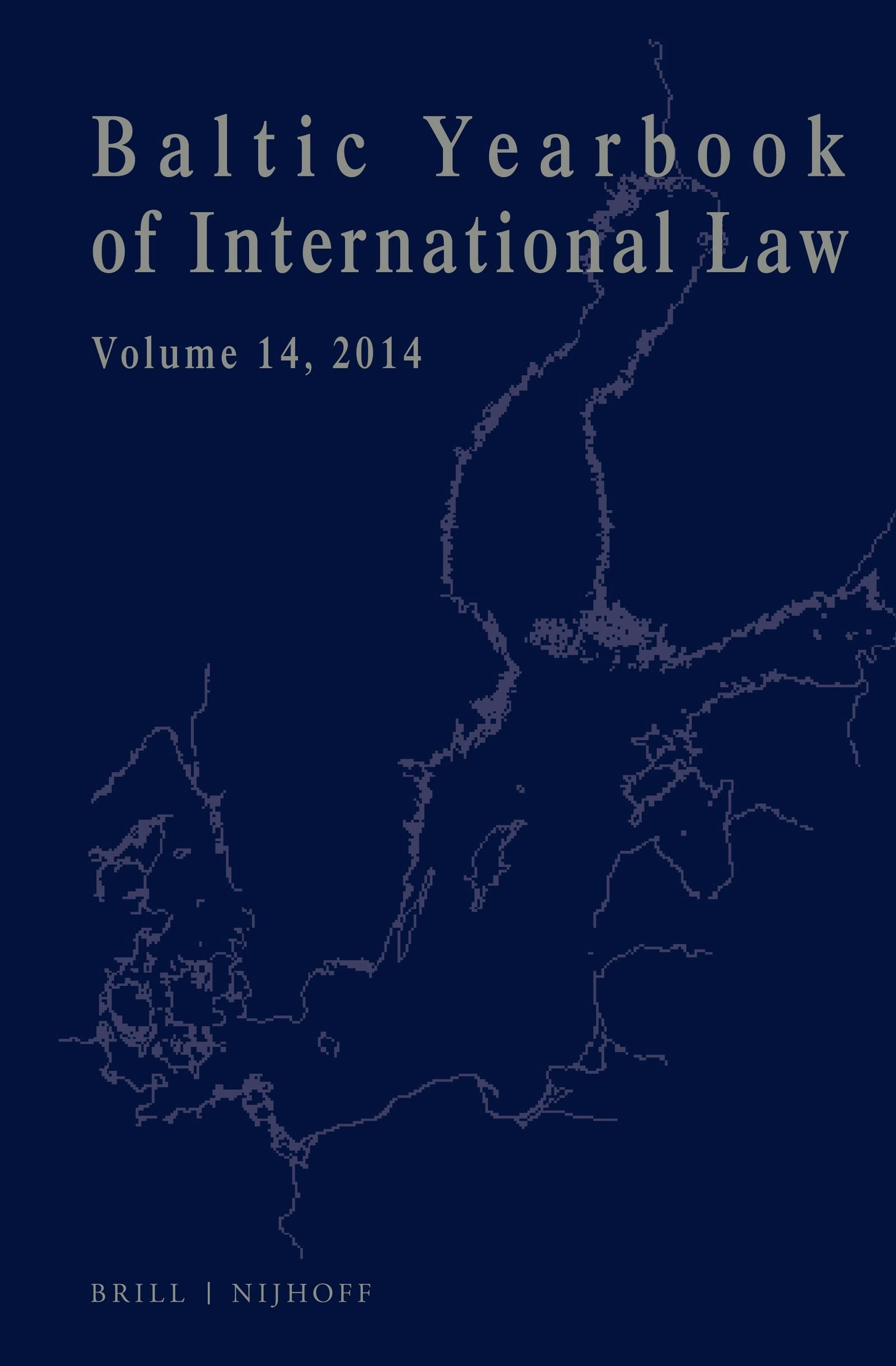 Book cover image for Baltic Yearbook of International Law, Volume 14 (2014) ISBN: 9789004291126