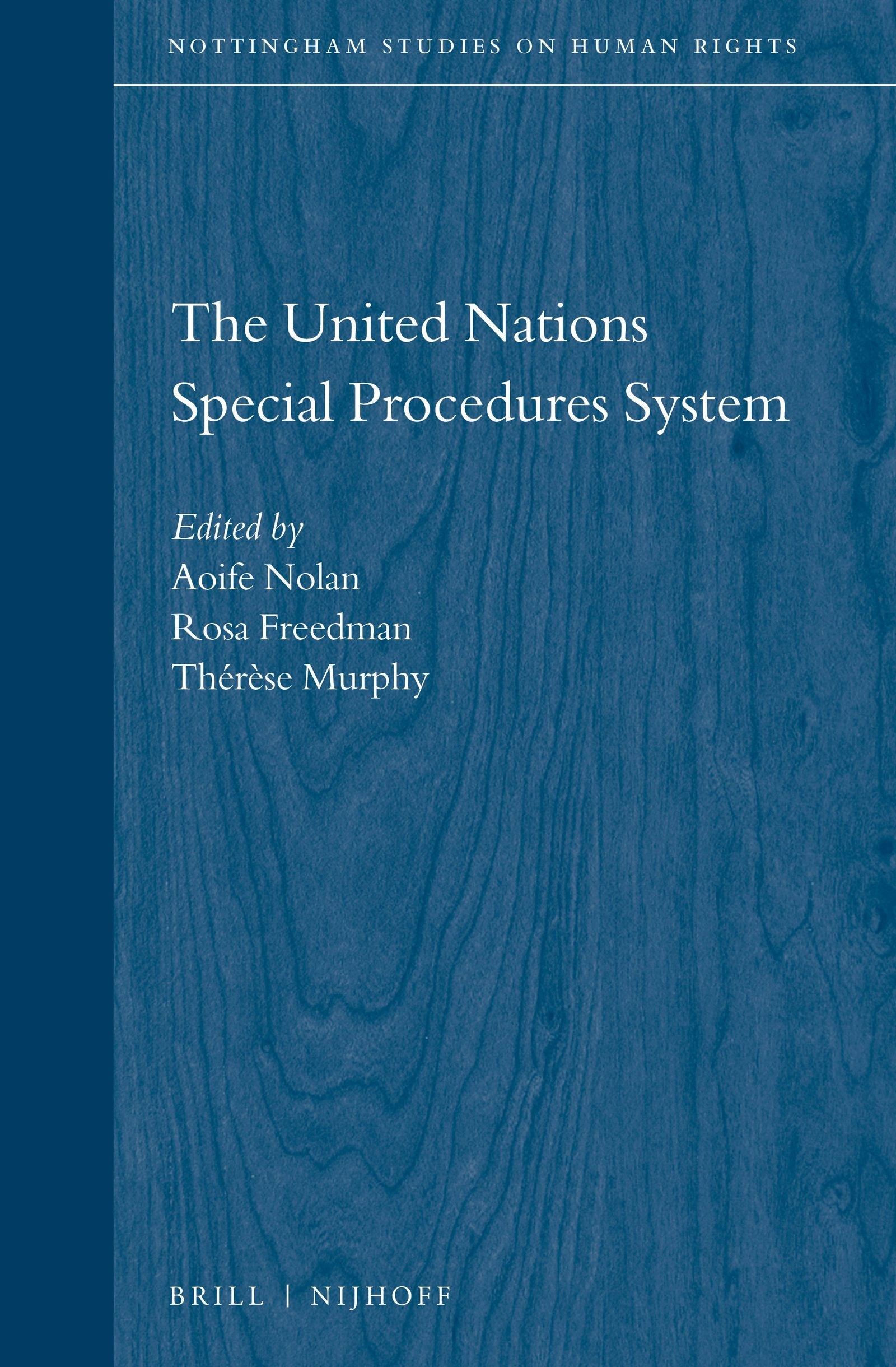 Book cover image for The United Nations Special Procedures System ISBN: 9789004304697
