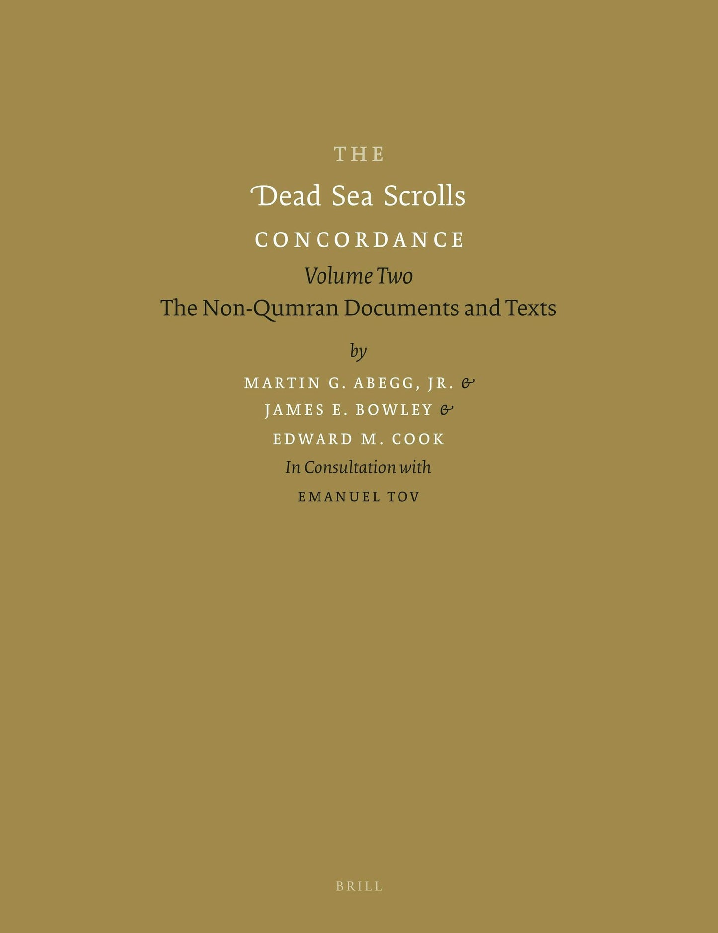 Book cover image for The Dead Sea Scrolls Concordance, Volume 2 ISBN: 9789004308497