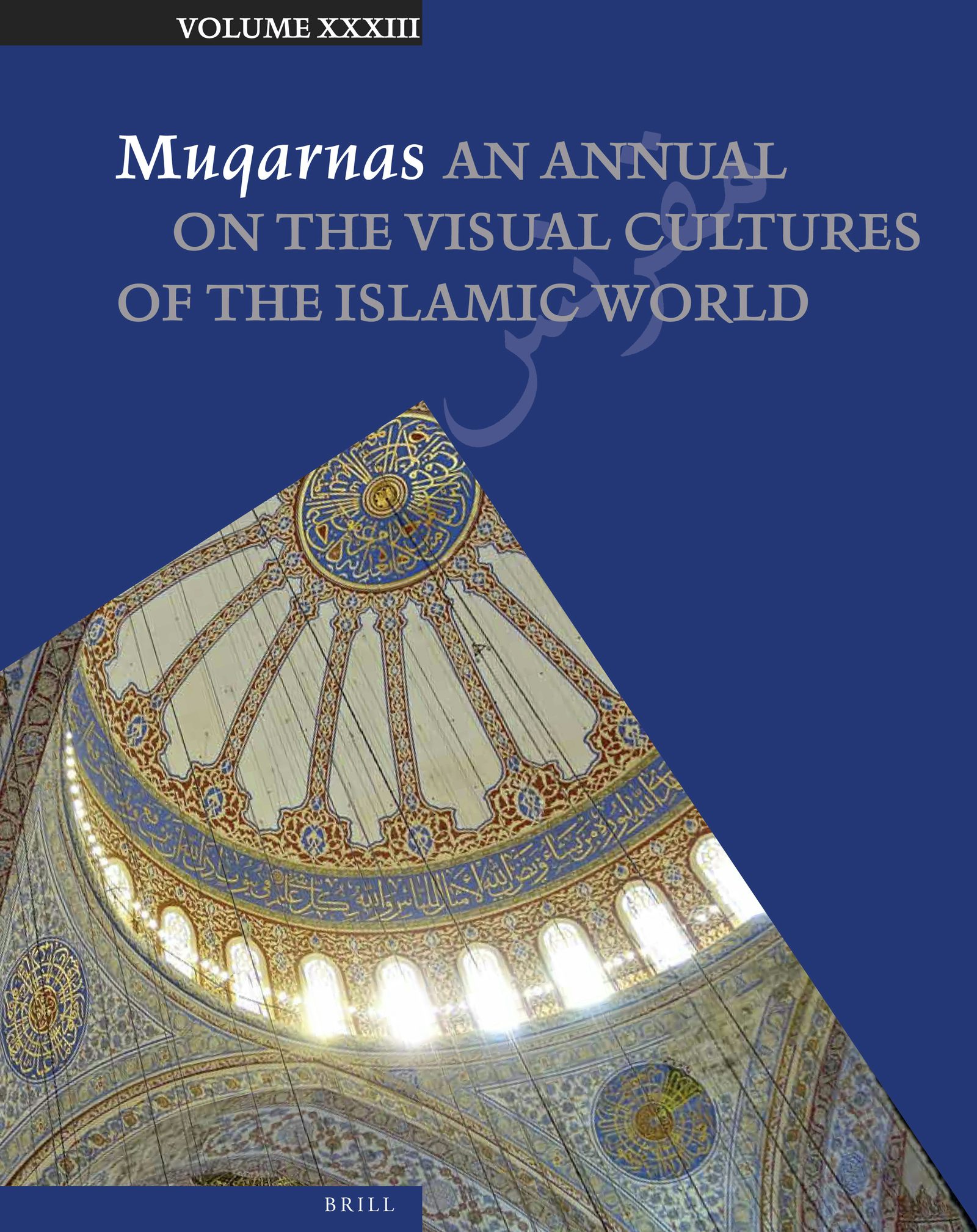 Book cover image for Muqarnas 33 ISBN: 9789004322820