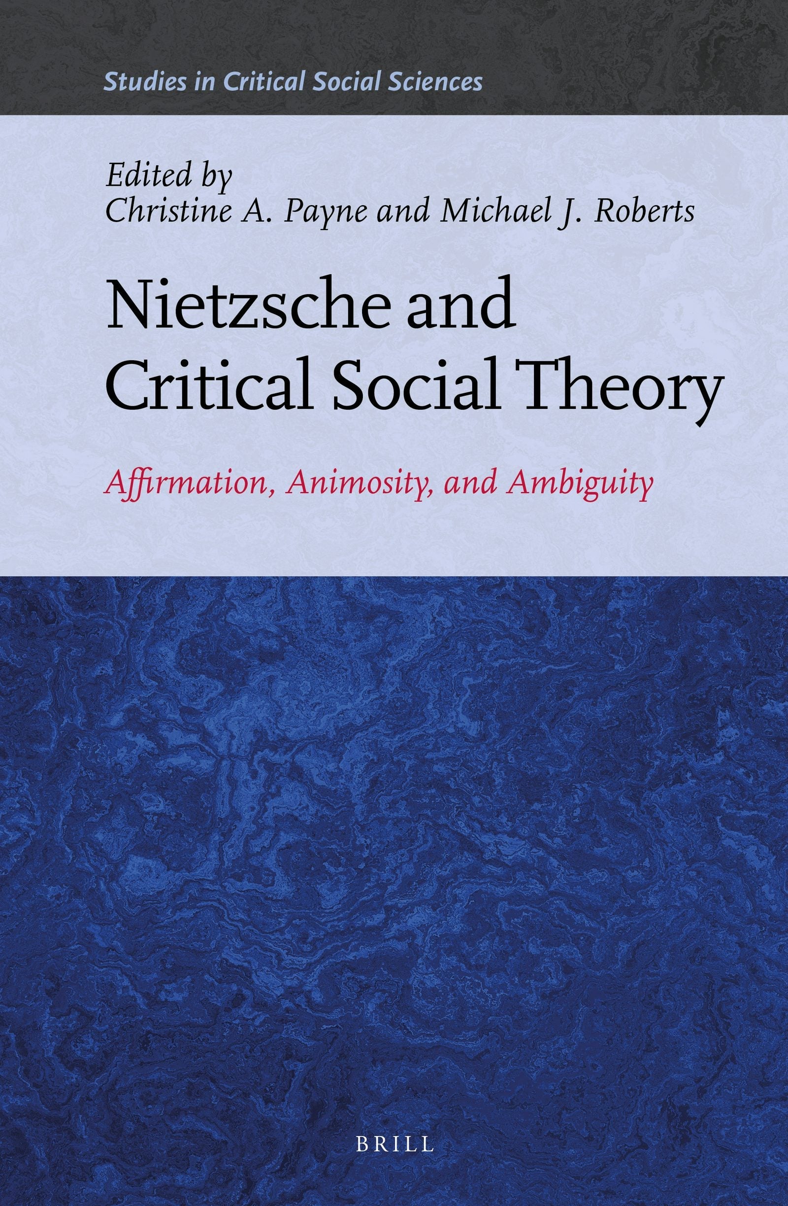Book cover image for Nietzsche and Critical Social Theory ISBN: 9789004337350