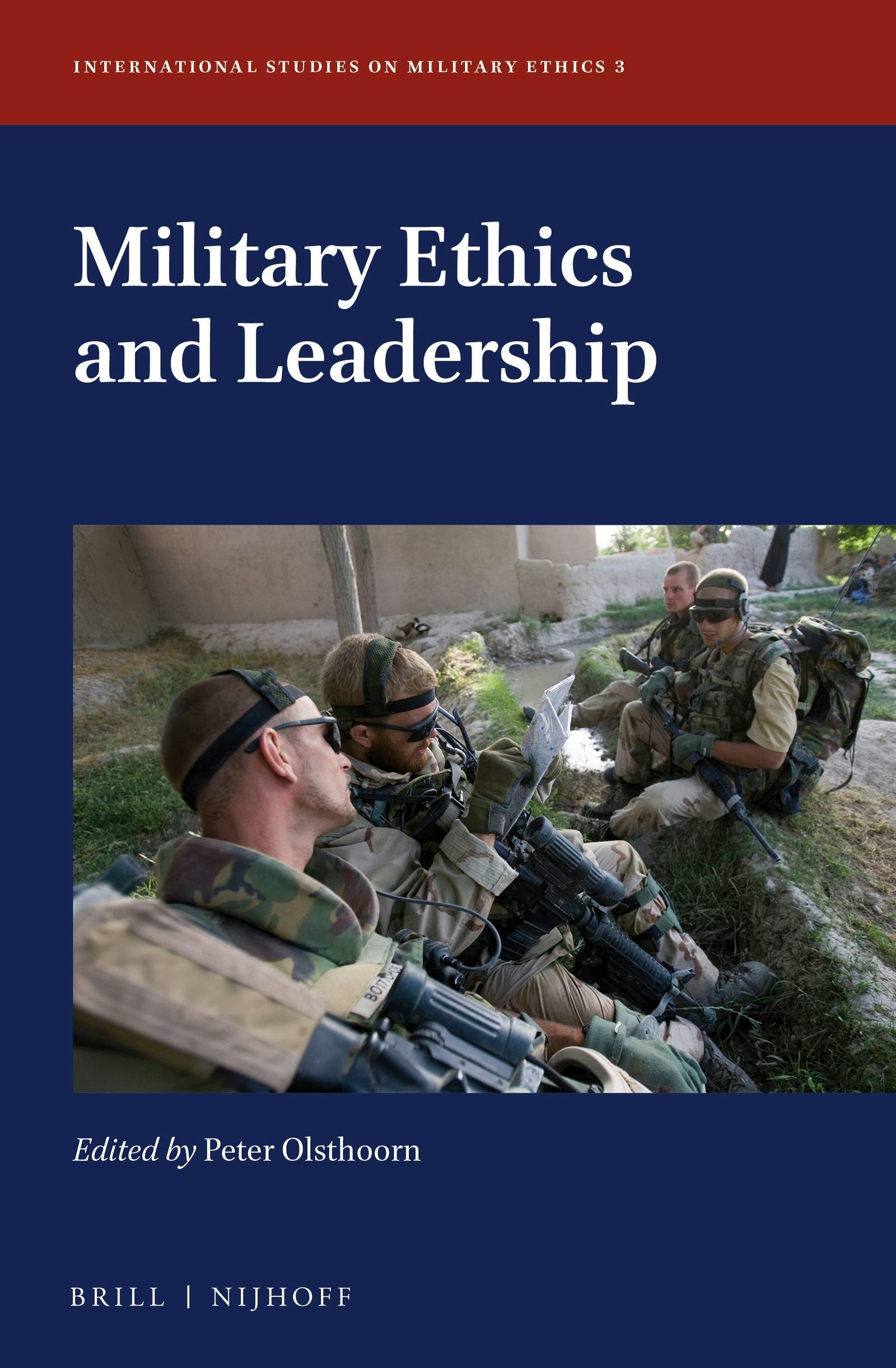 Book cover image for Military Ethics and Leadership ISBN: 9789004339583