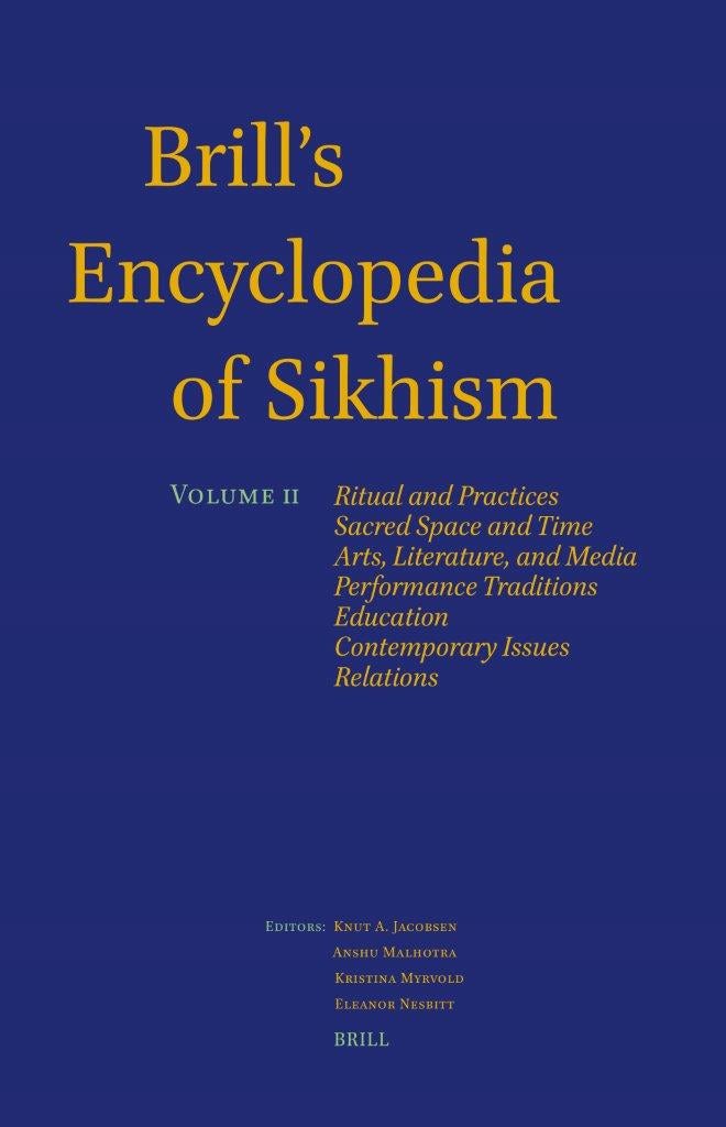 Book cover image for Brill's Encyclopedia of Sikhism, Volume 2 ISBN: 9789004347038