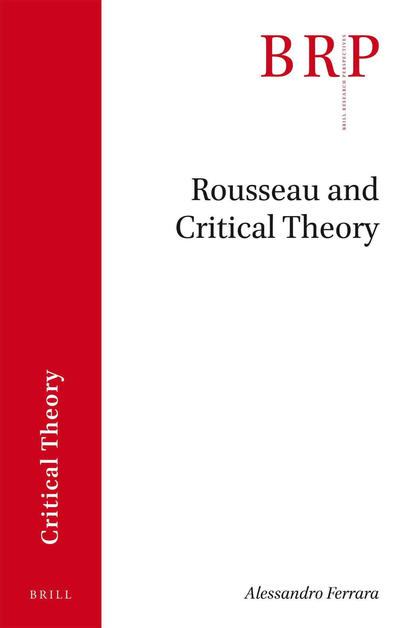 Book cover image for Rousseau and Critical Theory ISBN: 9789004356375