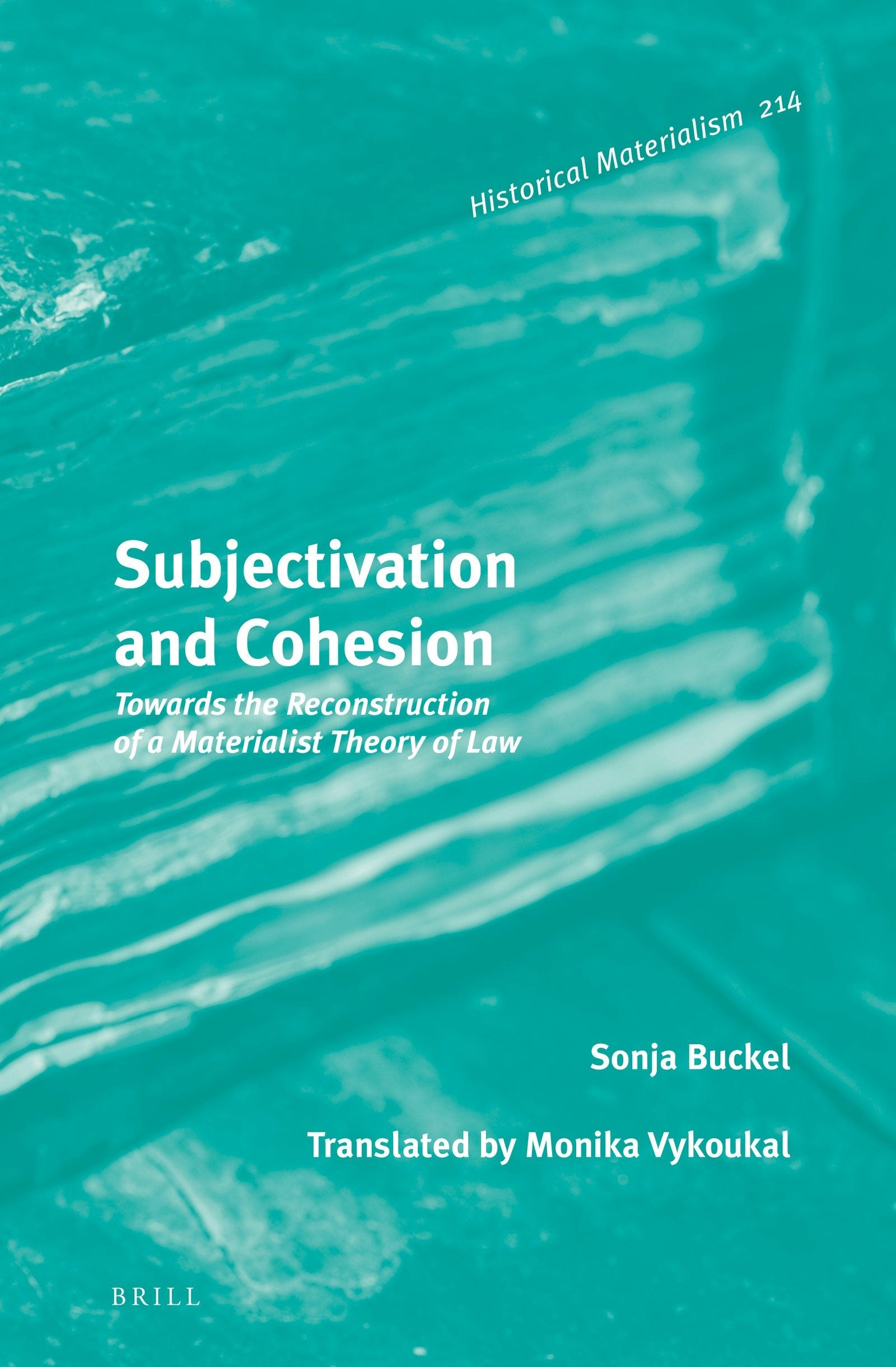 Book cover image for Subjectivation and Cohesion ISBN: 9789004359536