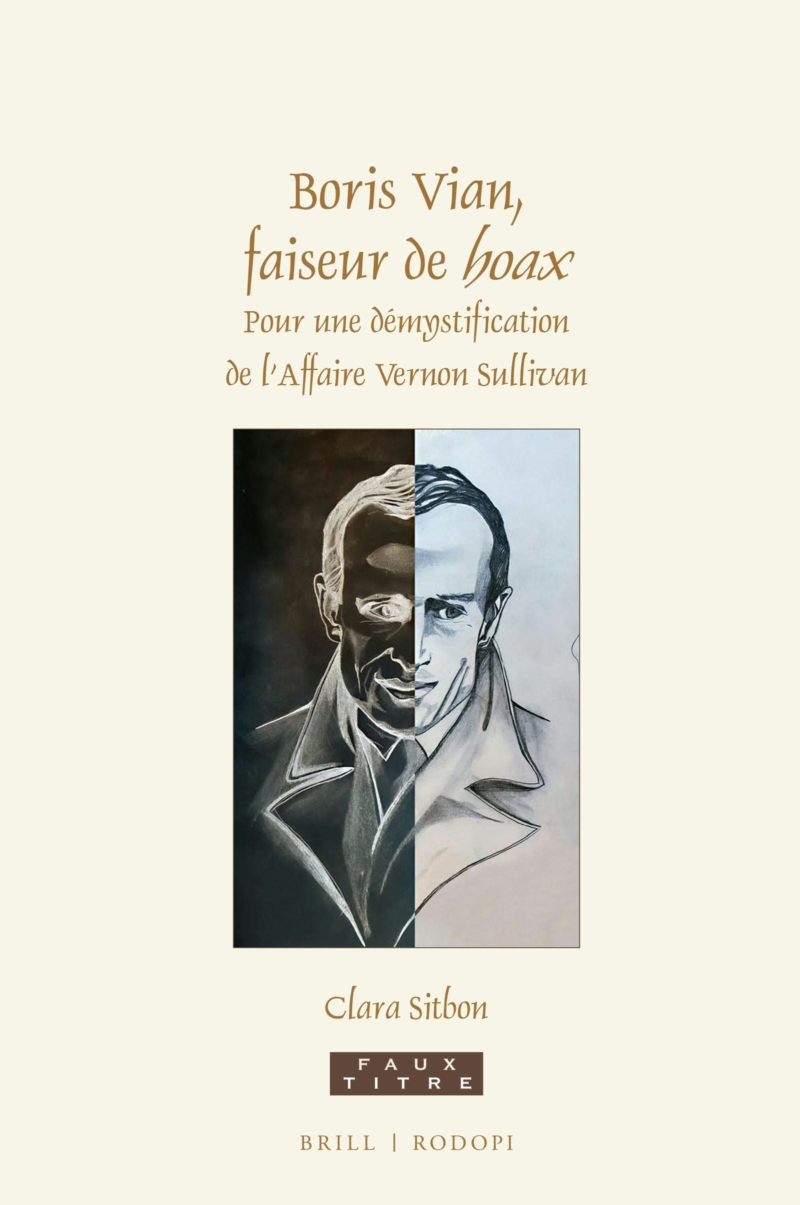 Book cover image for Boris Vian, faiseur de hoax ISBN: 9789004385276