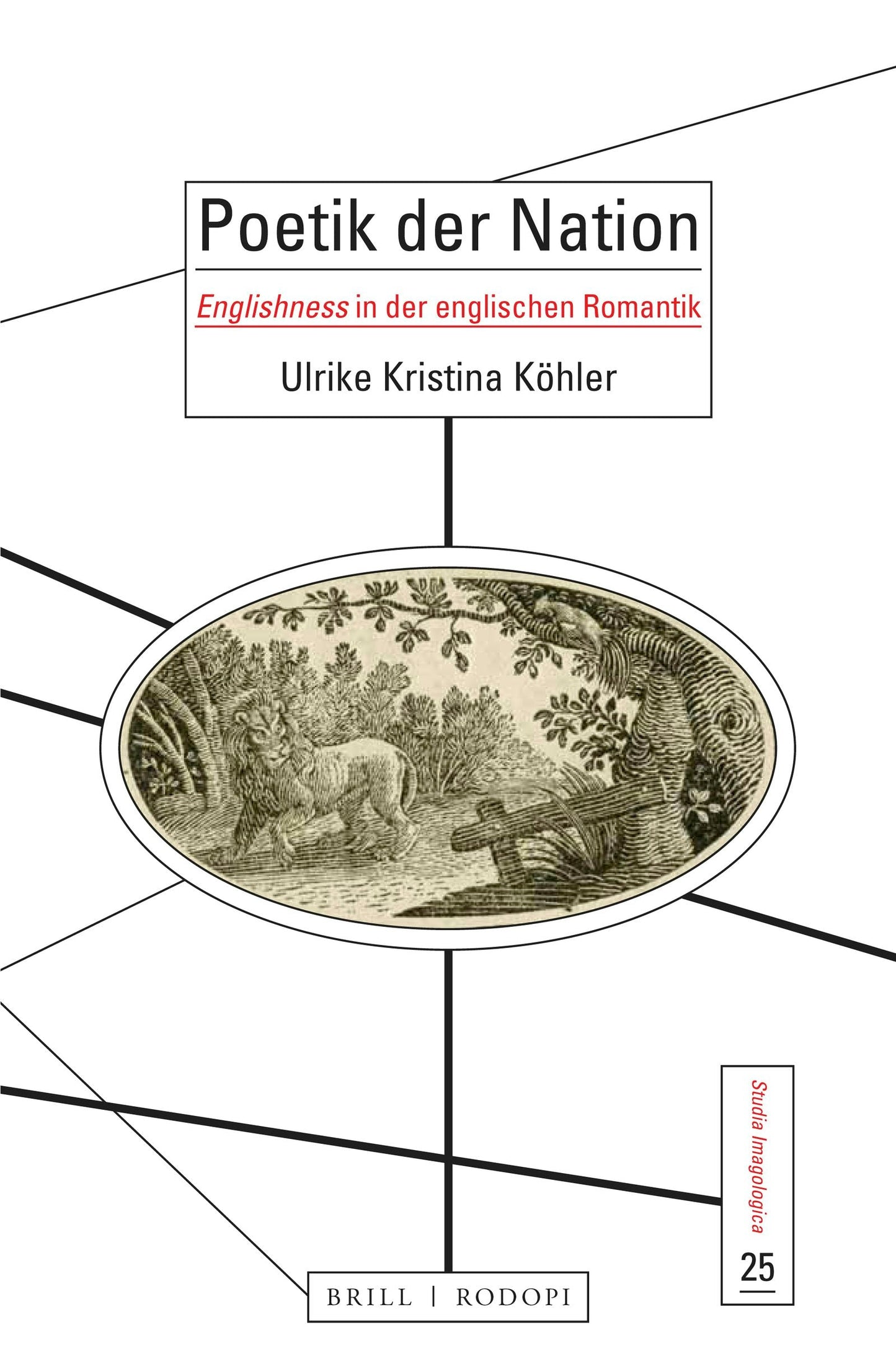 Book cover image for Poetik der Nation ISBN: 9789004407770