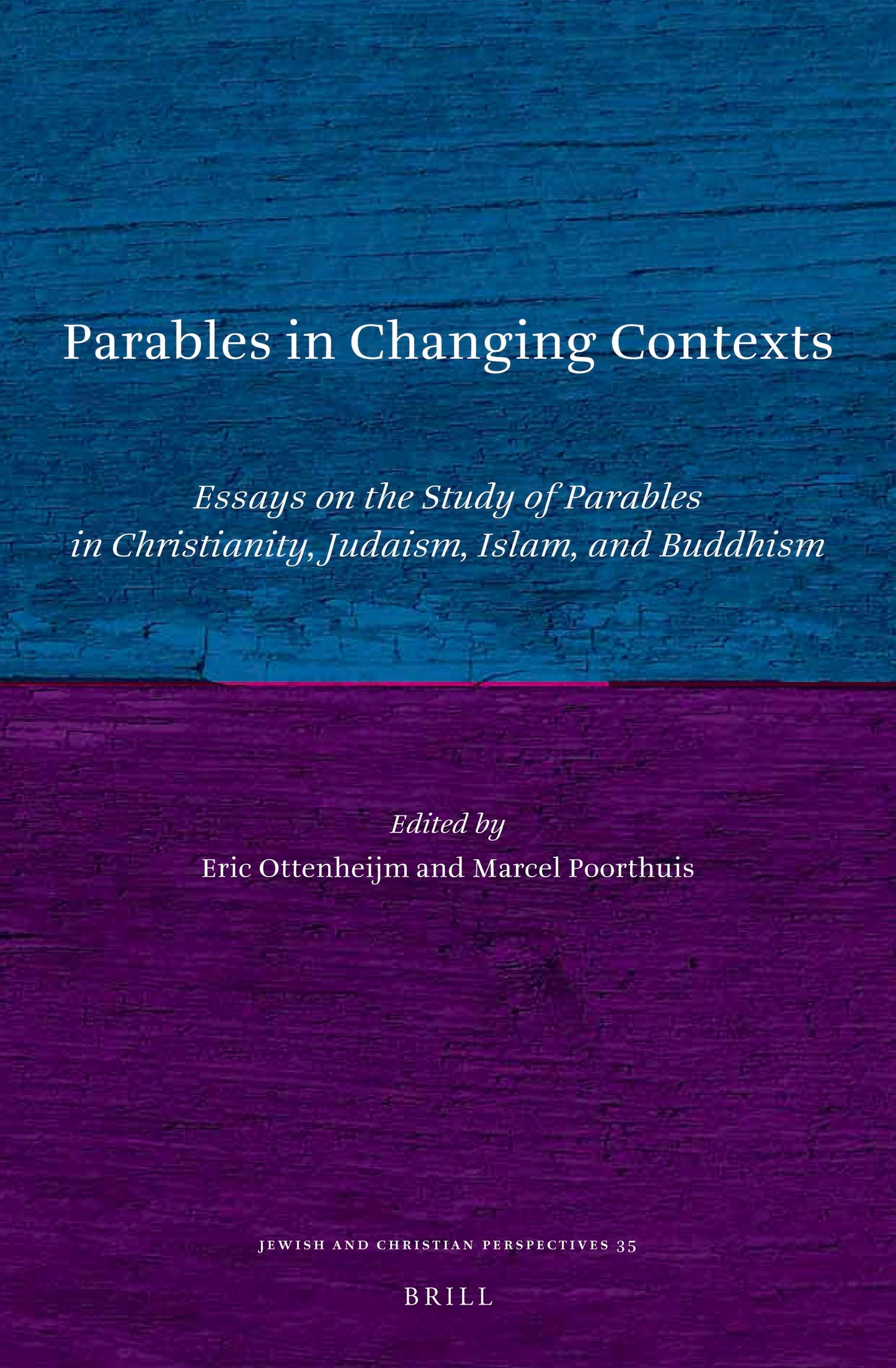 Book cover image for Parables in Changing Contexts ISBN: 9789004416963
