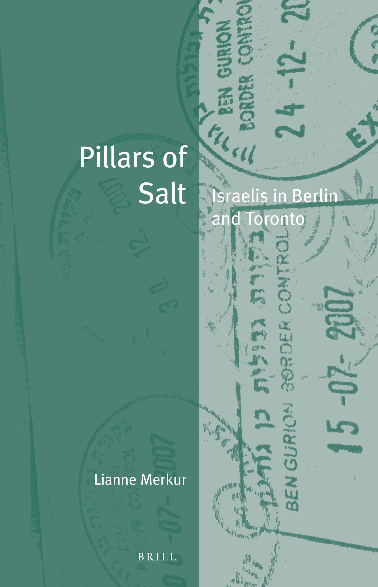 Book cover image for Pillars of Salt ISBN: 9789004420236